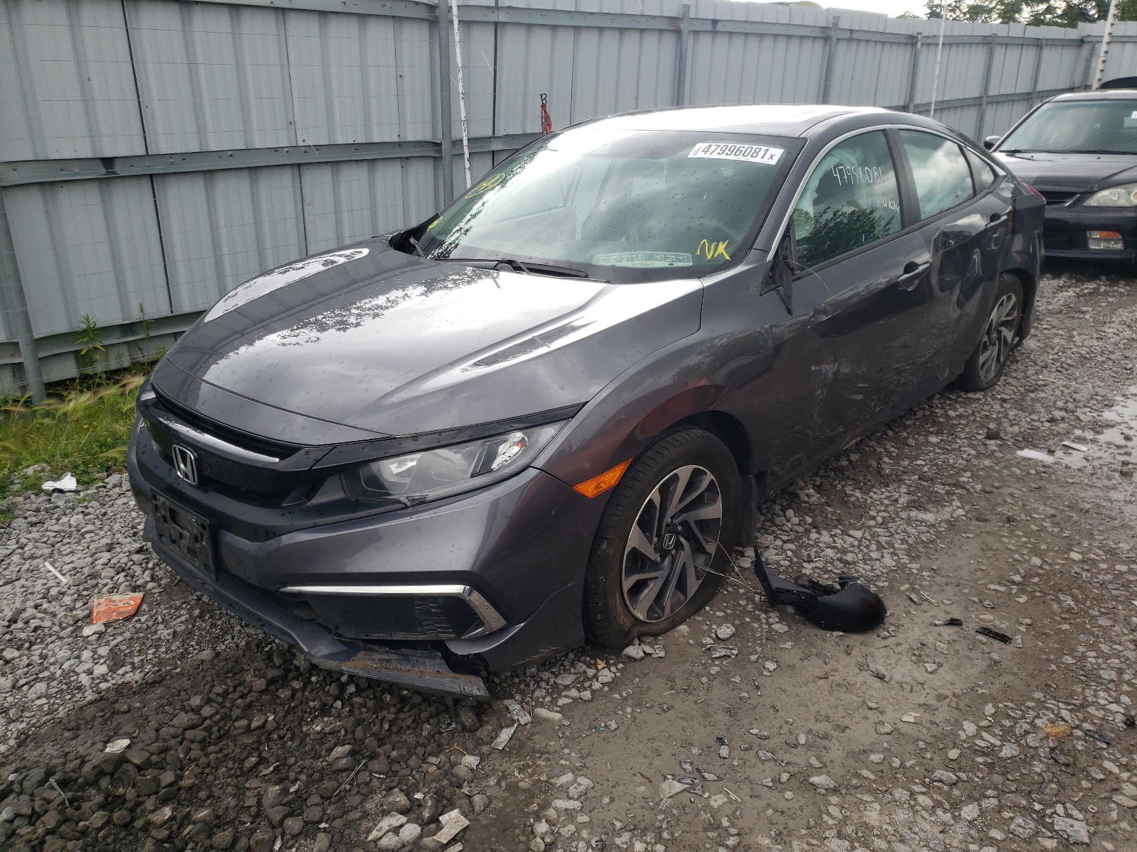 Photo 2 from auction – 2019 HONDA CIVIC EX with VIN 2HGFC2F71KH005354