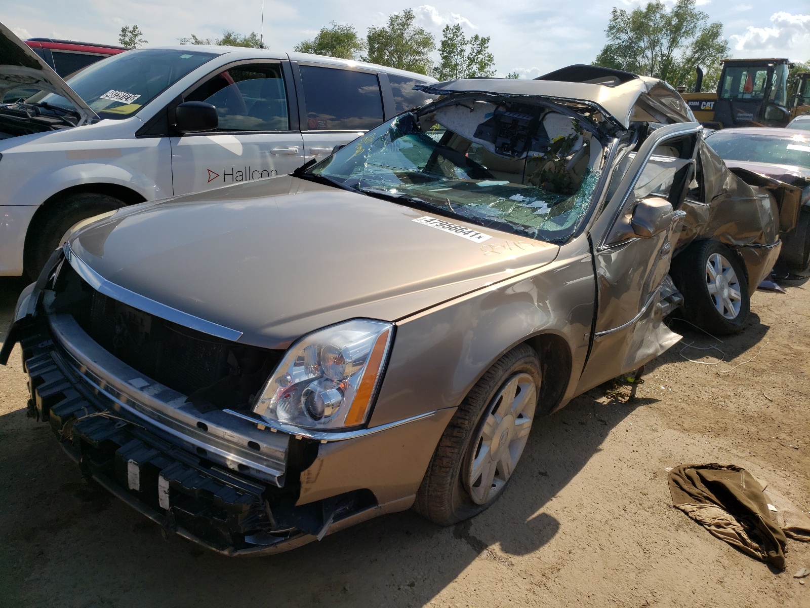 Photo 2 from auction – 2006 CADILLAC DTS with VIN 1G6KD57Y16U254150
