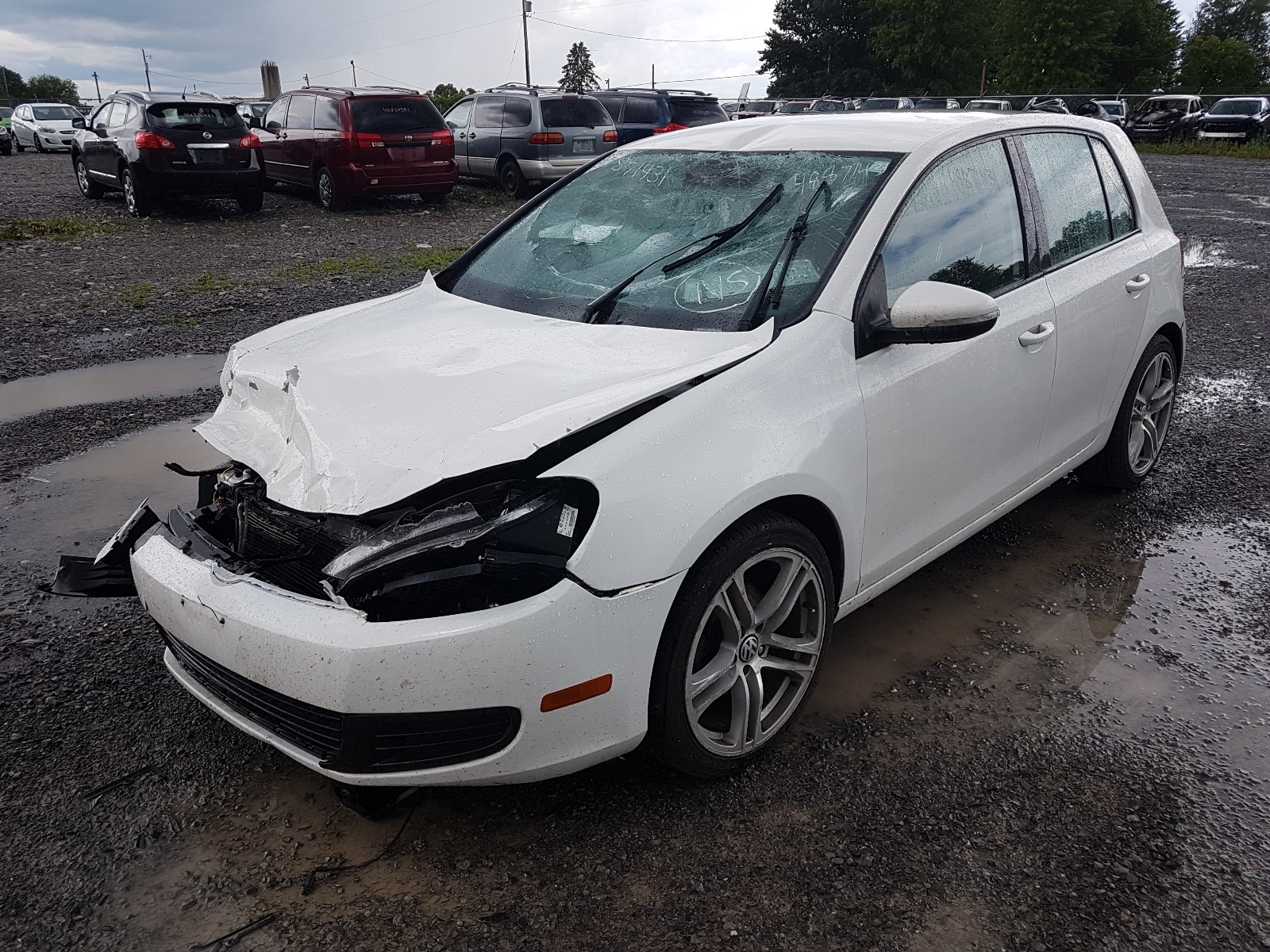 Photo 2 from auction – 2012 VOLKSWAGEN GOLF with VIN WVWDA7AJ8CW011005