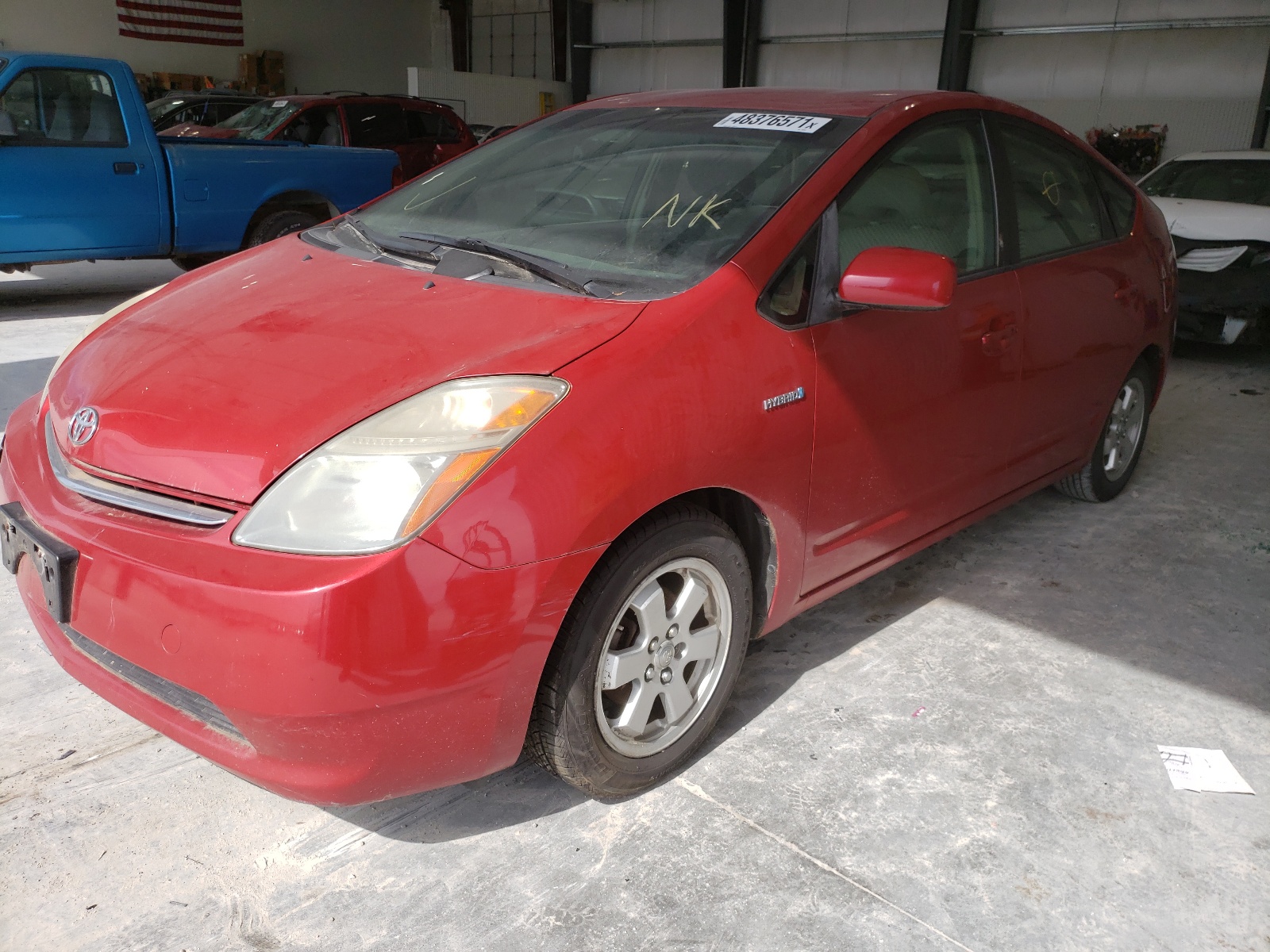 Photo 2 from auction – 2008 TOYOTA PRIUS with VIN JTDKB20U483349500