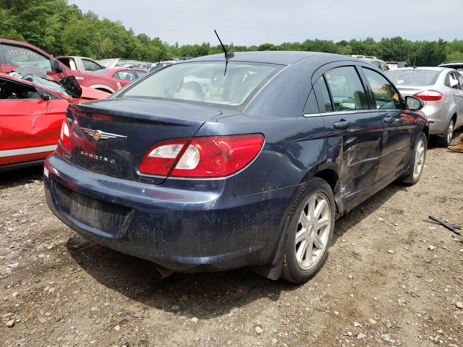Photo 4 from auction – 2007 CHRYSLER SEBRING TO with VIN 1C3LC56R47N654718
