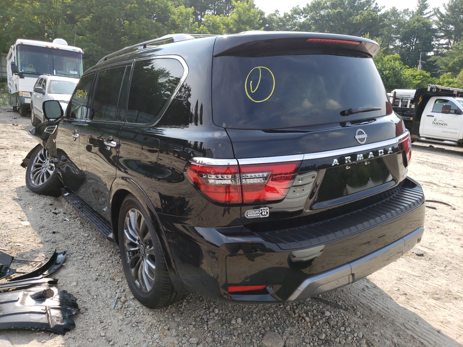 Photo 3 from auction – 2021 NISSAN ARMADA PLA with VIN JN8AY2DB4M9791403