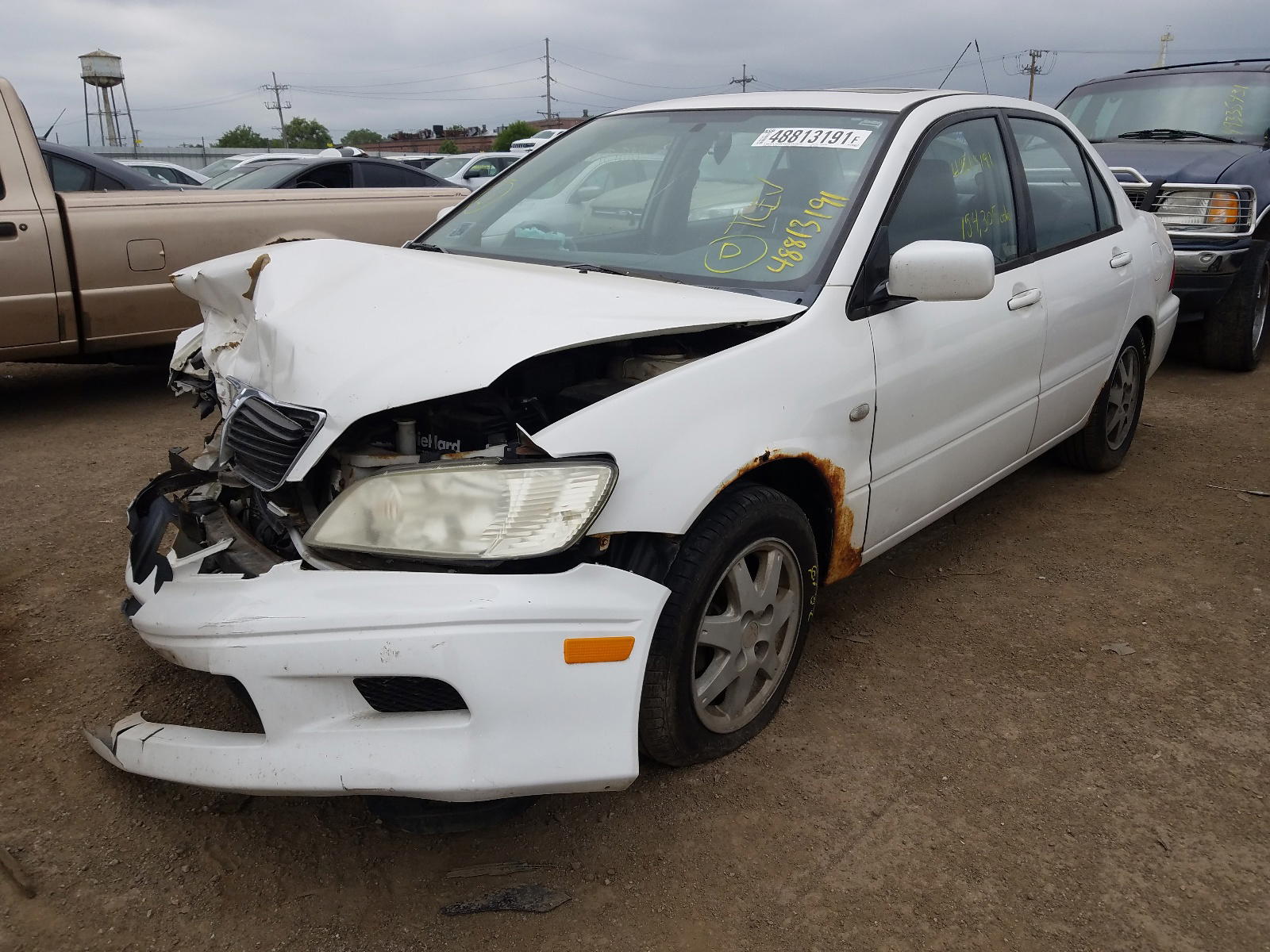 Photo 2 from auction – 2003 MITSUBISHI LANCER LS with VIN JA3AJ36E43U094966