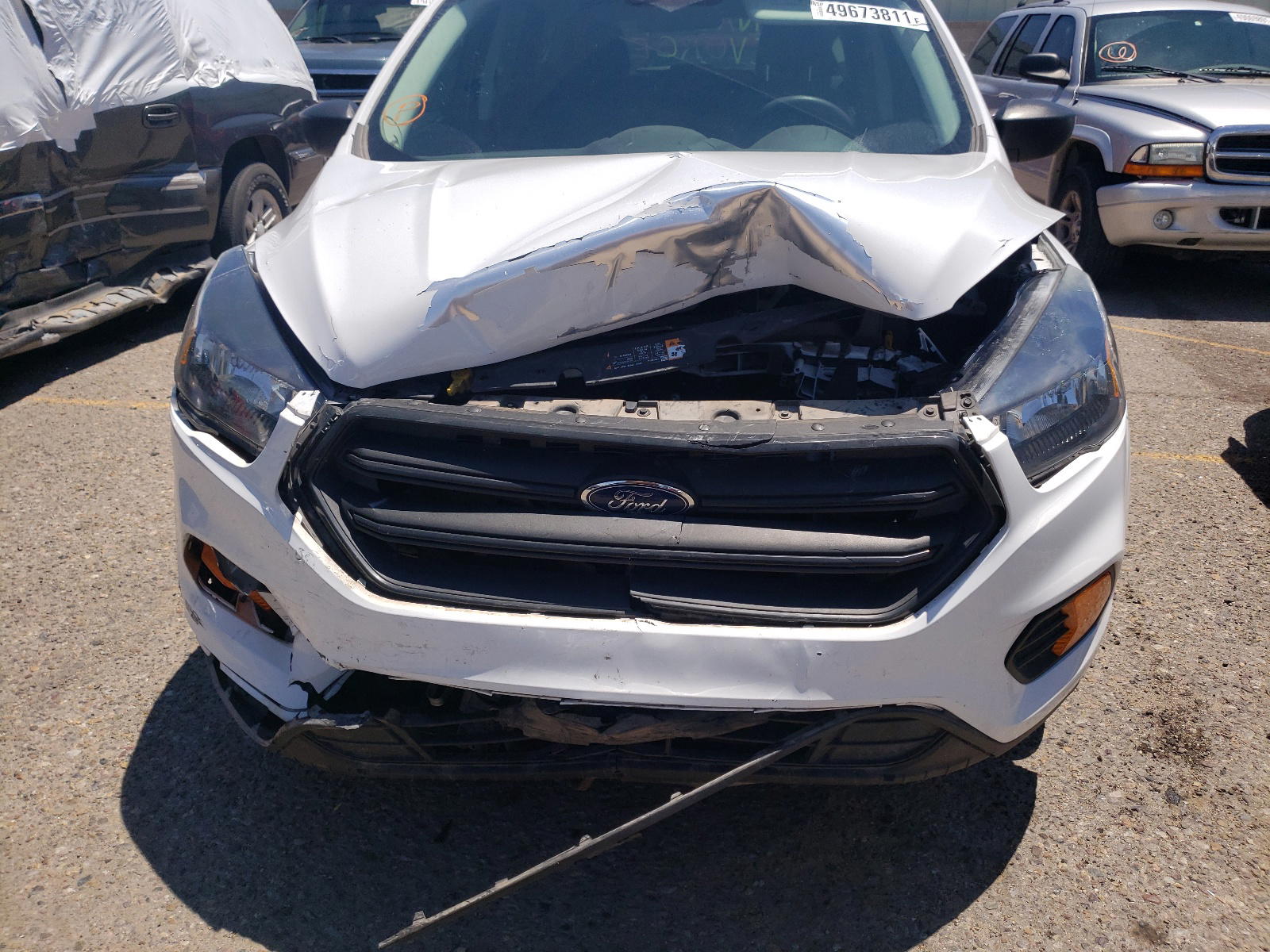 Photo 9 from auction – 2018 FORD ESCAPE S with VIN 1FMCU0F76JUB73338