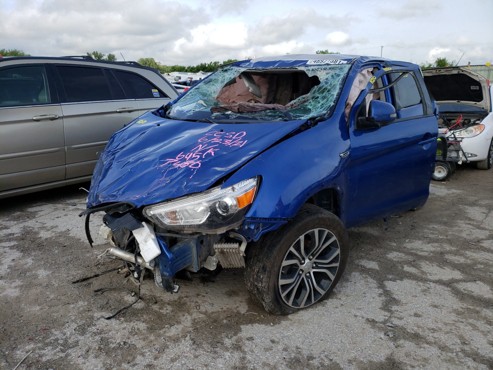 Photo 2 from auction – 2017 MITSUBISHI OUTLANDER with VIN JA4AP3AU9HZ037486