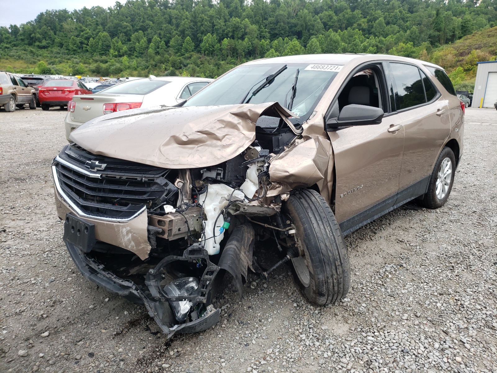 Photo 2 from auction – 2018 CHEVROLET EQUINOX LS with VIN 2GNAXREV5J6267417