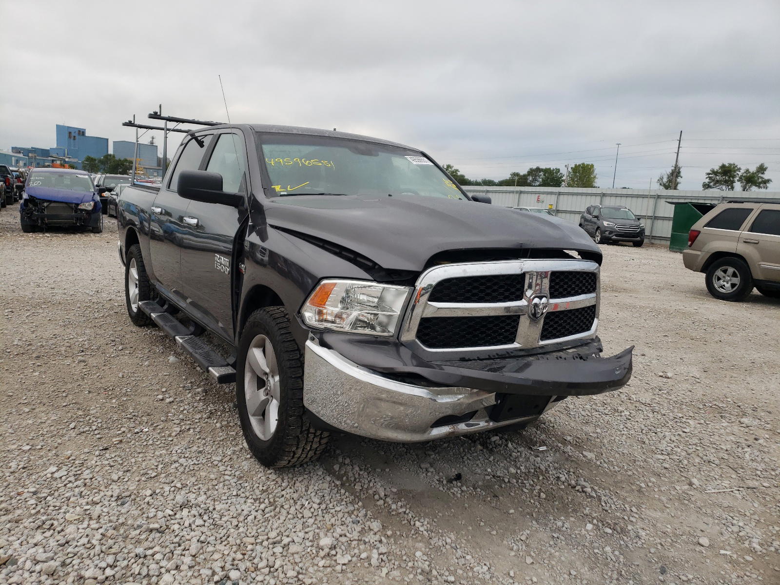 RAM 1500 SLT 2018 with VIN 1C6RR7LT0JS249228 - Photo from auction