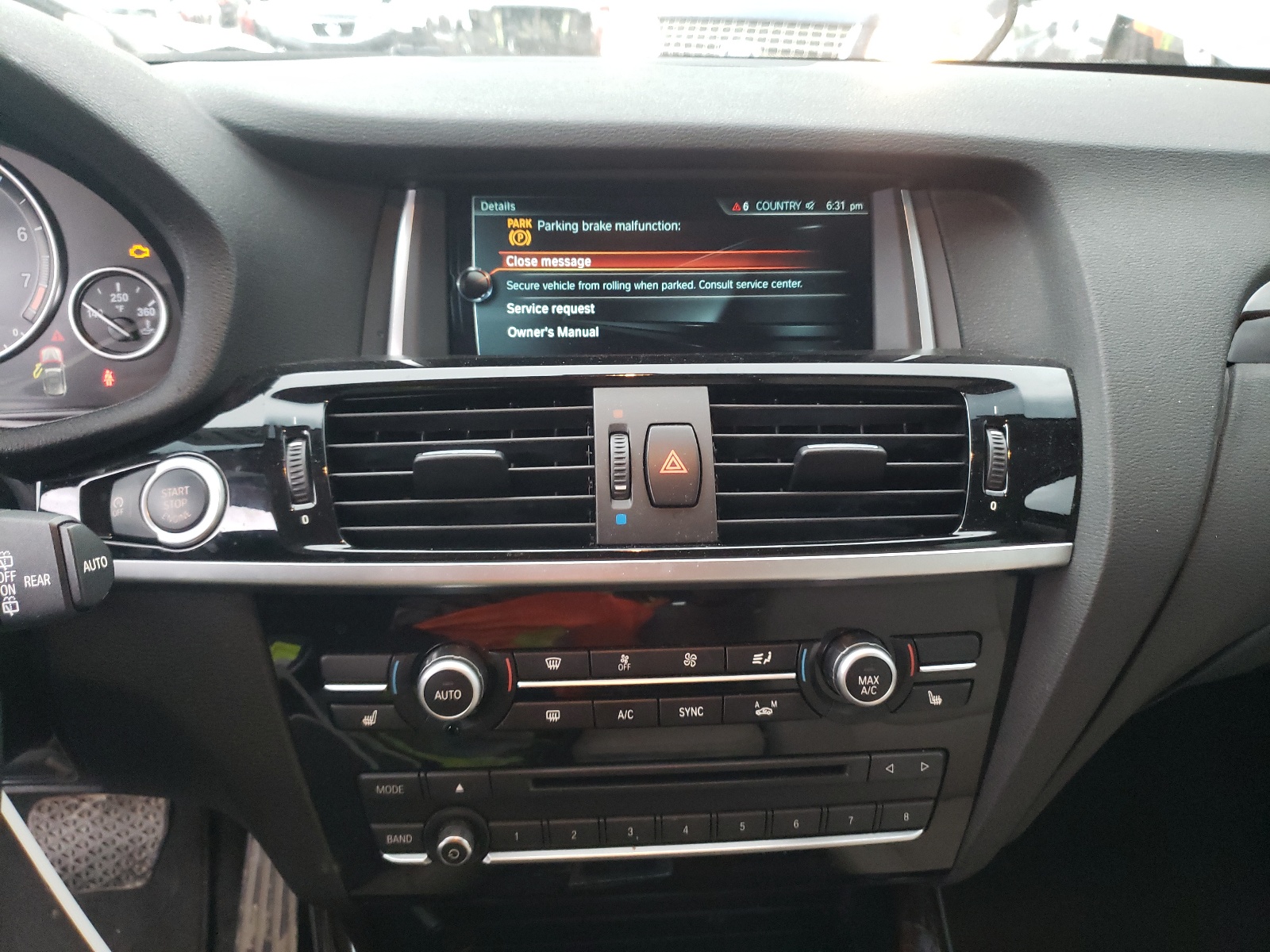 Photo 9 from auction – 2017 BMW X3 SDRIVE2 with VIN 5UXWZ7C38H0X41456