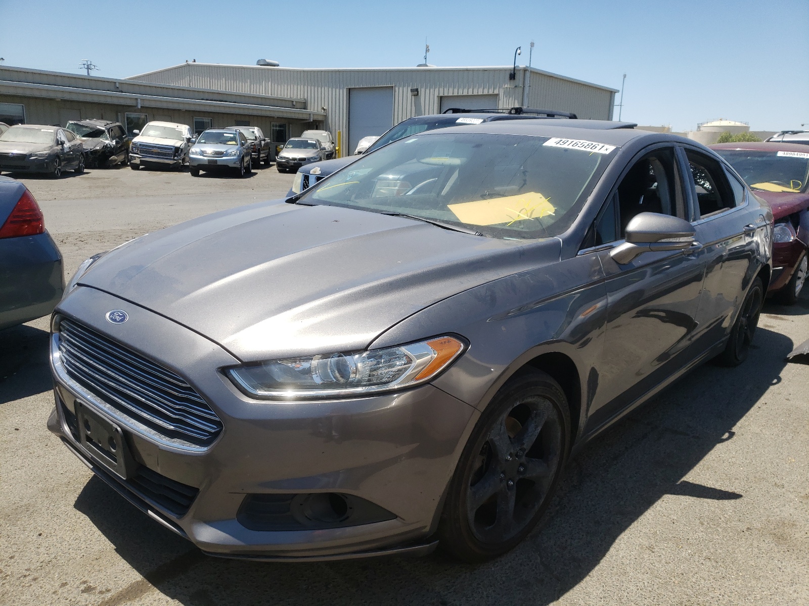 Photo 9 from auction – 2014 FORD FUSION SE with VIN 3FA6P0HD4ER186295
