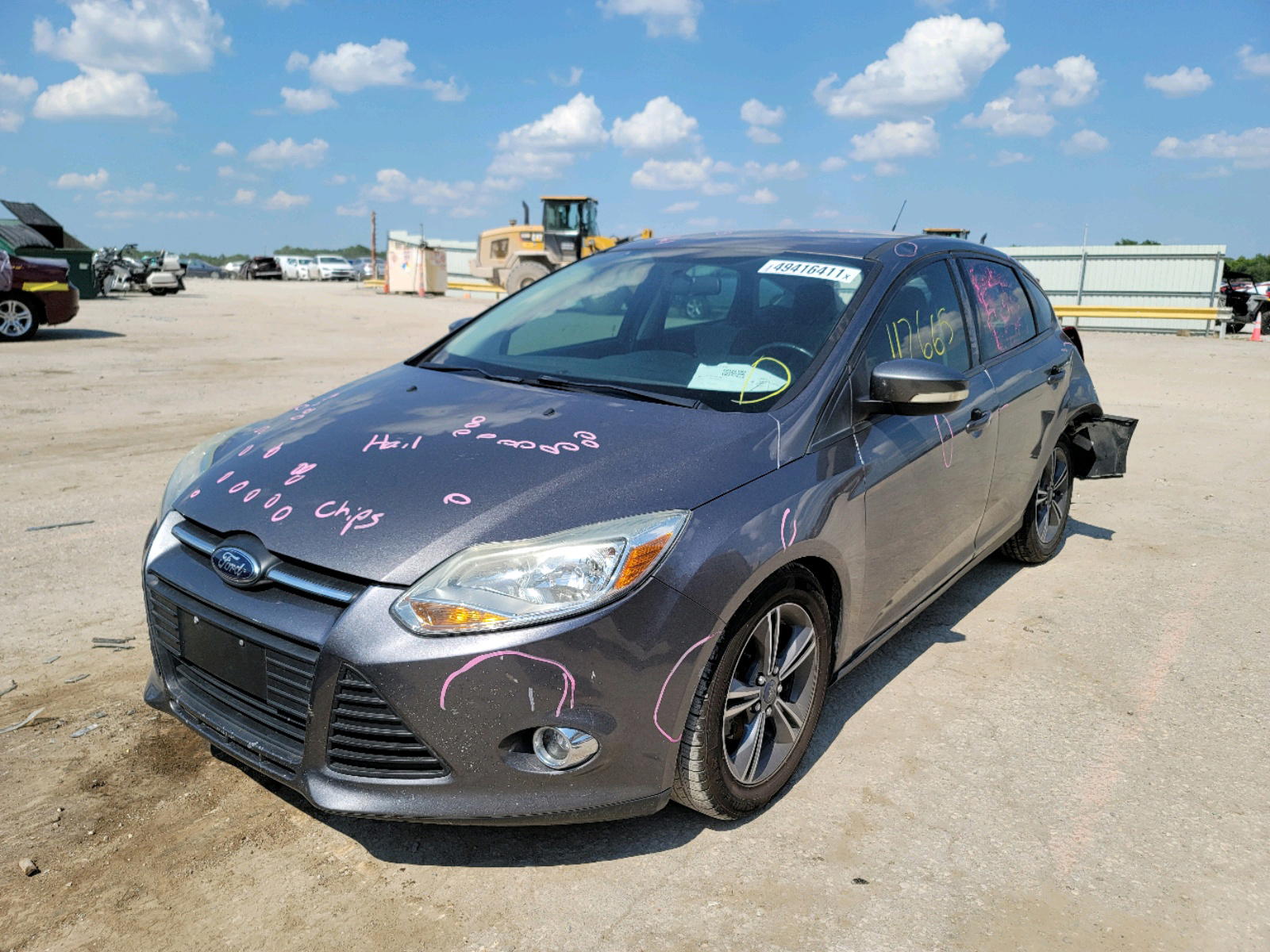 Photo 2 from auction – 2014 FORD FOCUS SE with VIN 1FADP3K27EL305374