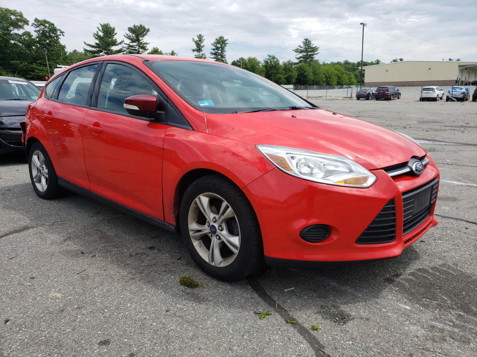 FORD FOCUS SE 2014 with VIN 1FADP3K21EL409018 - Photo from auction