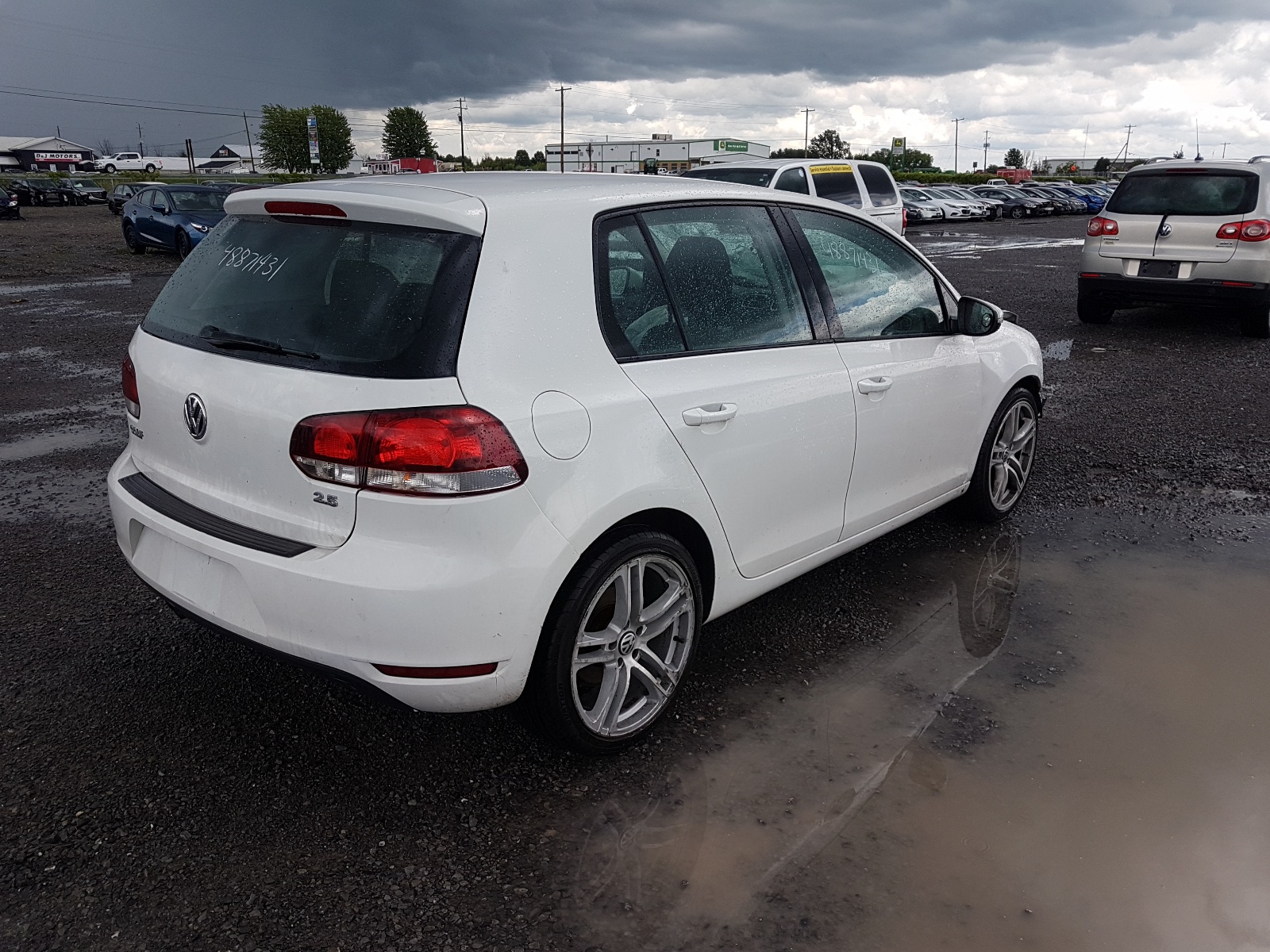 Photo 4 from auction – 2012 VOLKSWAGEN GOLF with VIN WVWDA7AJ8CW011005