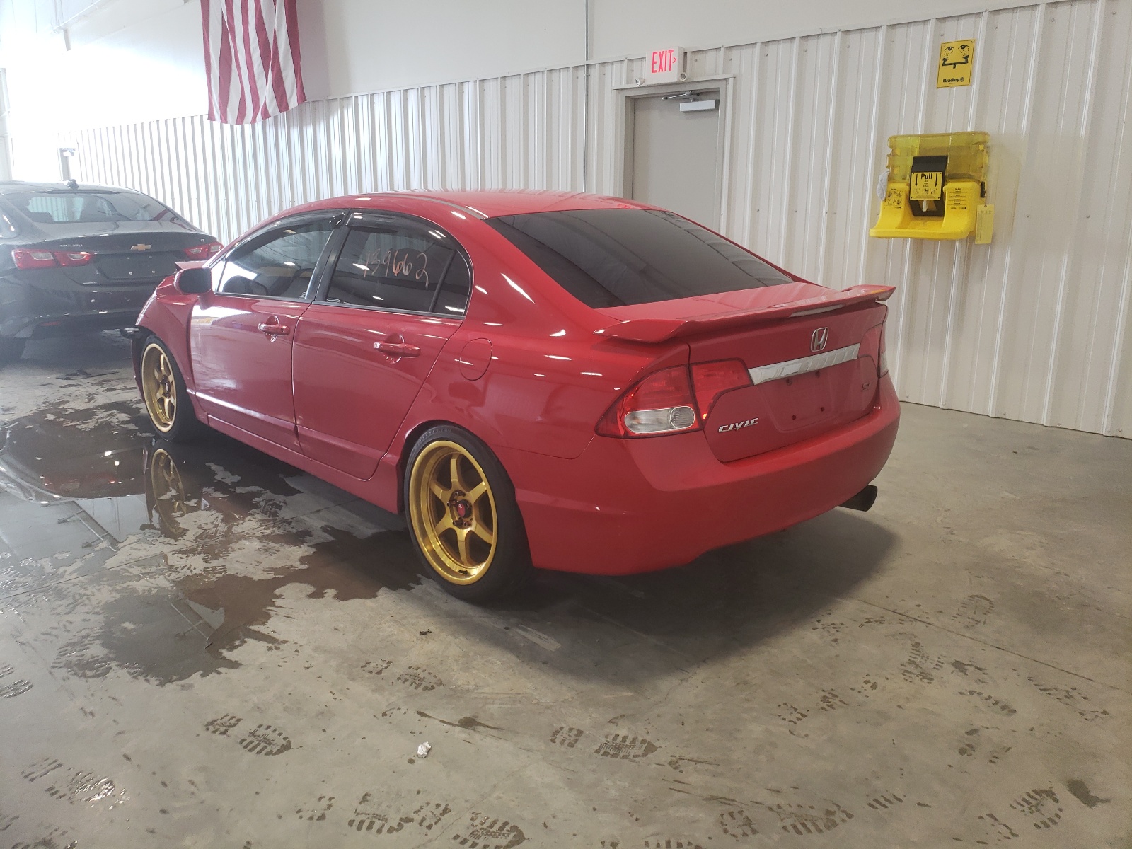 Photo 3 from auction – 2009 HONDA CIVIC SI with VIN 2HGFA55549H703040