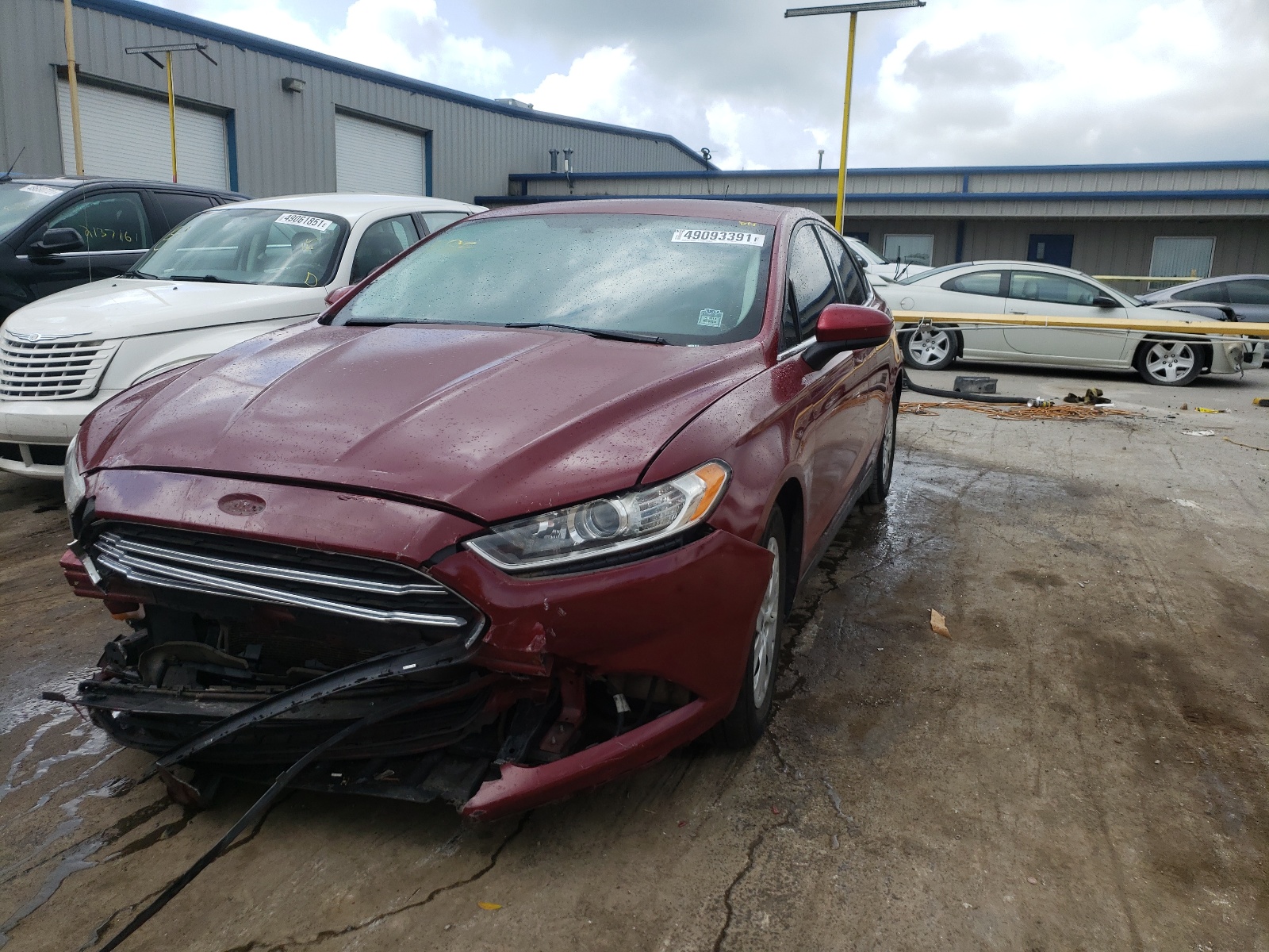 Photo 2 from auction – 2013 FORD FUSION S with VIN 3FA6P0G74DR258509