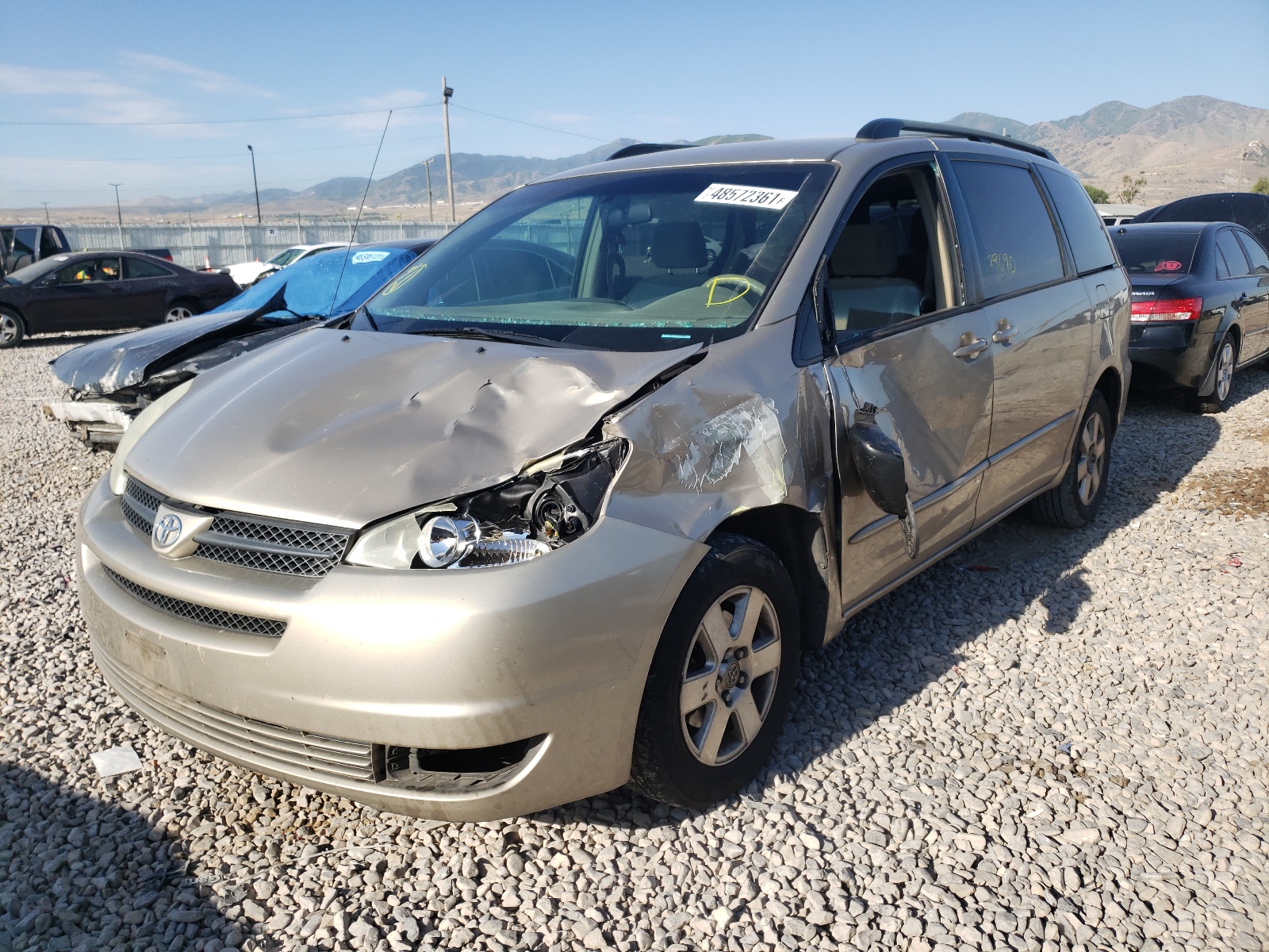 Photo 2 from auction – 2005 TOYOTA SIENNA CE with VIN 5TDZA23C75S320393