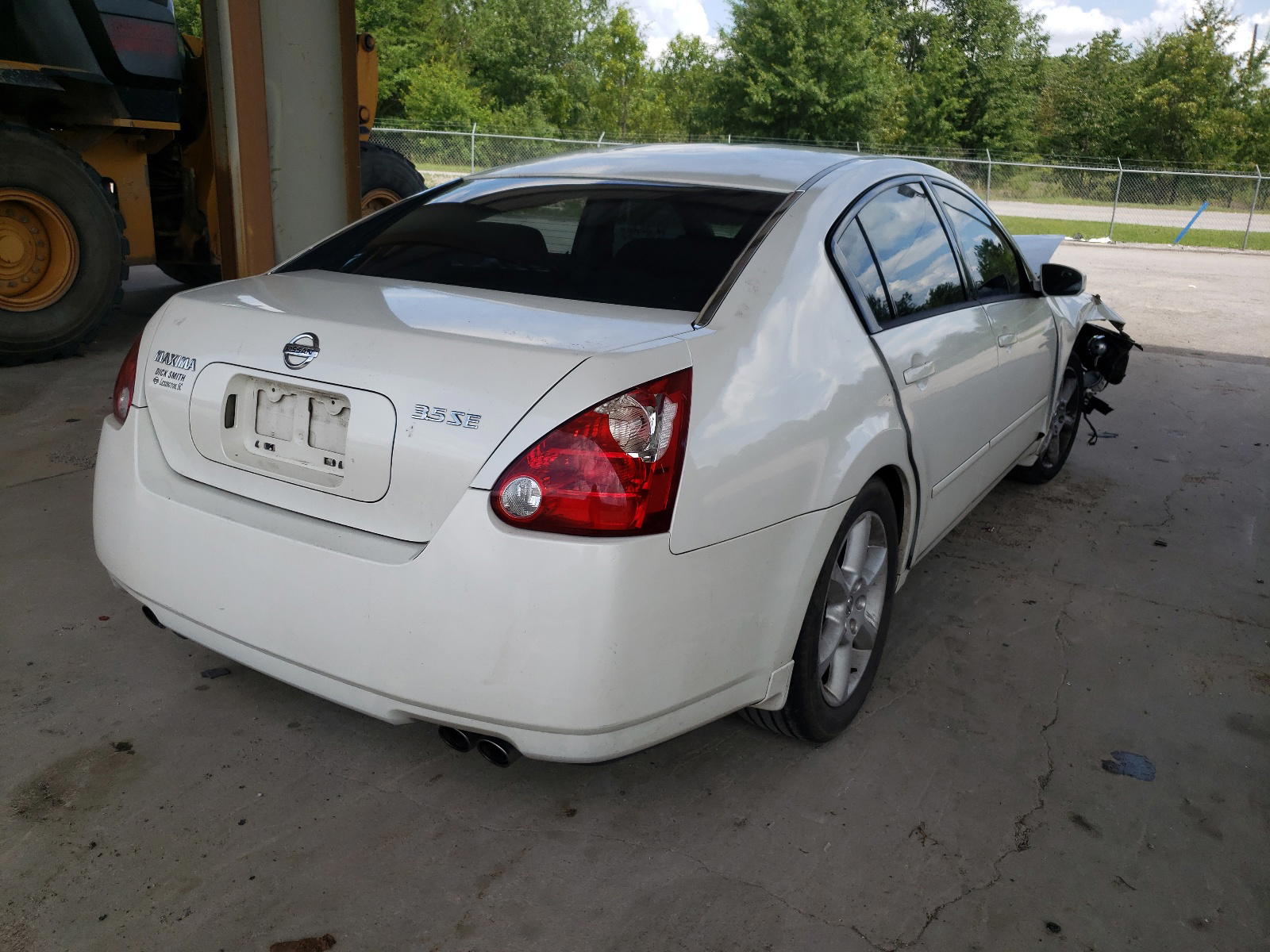 Photo 4 from auction – 2005 NISSAN MAXIMA SE with VIN 1N4BA41E55C851617