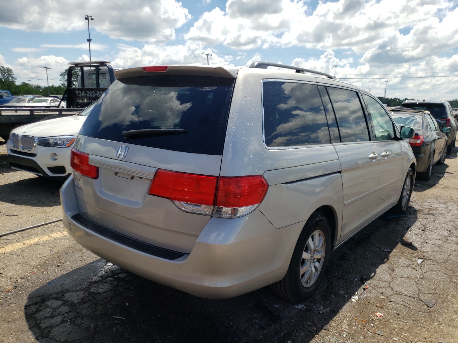Photo 4 from auction – 2008 HONDA ODYSSEY EX with VIN 5FNRL38668B039908