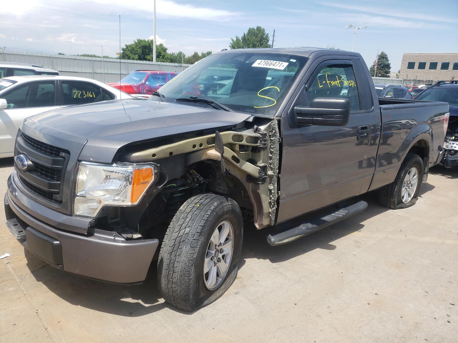 Photo 2 from auction – 2013 FORD F150 with VIN 1FTMF1CM7DKF28682