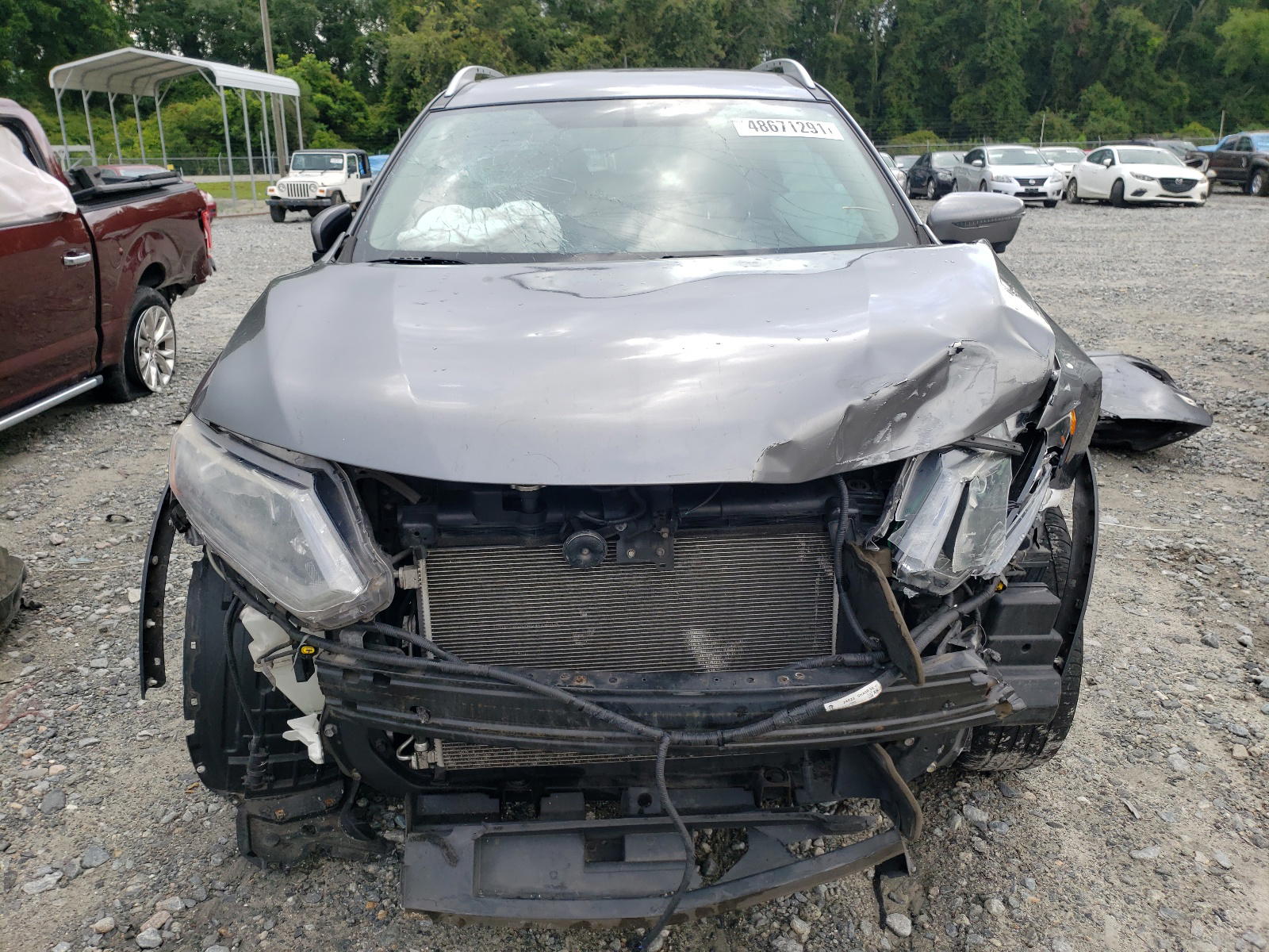Photo 9 from auction – 2016 NISSAN ROGUE S with VIN KNMAT2MV2GP618757