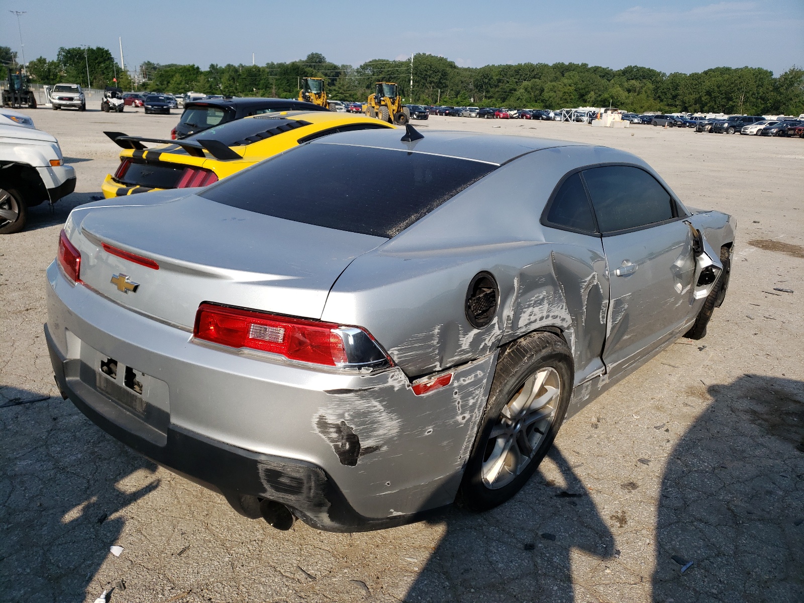 Photo 4 from auction – 2014 CHEVROLET CAMARO LT with VIN 2G1FB1E36E9279084