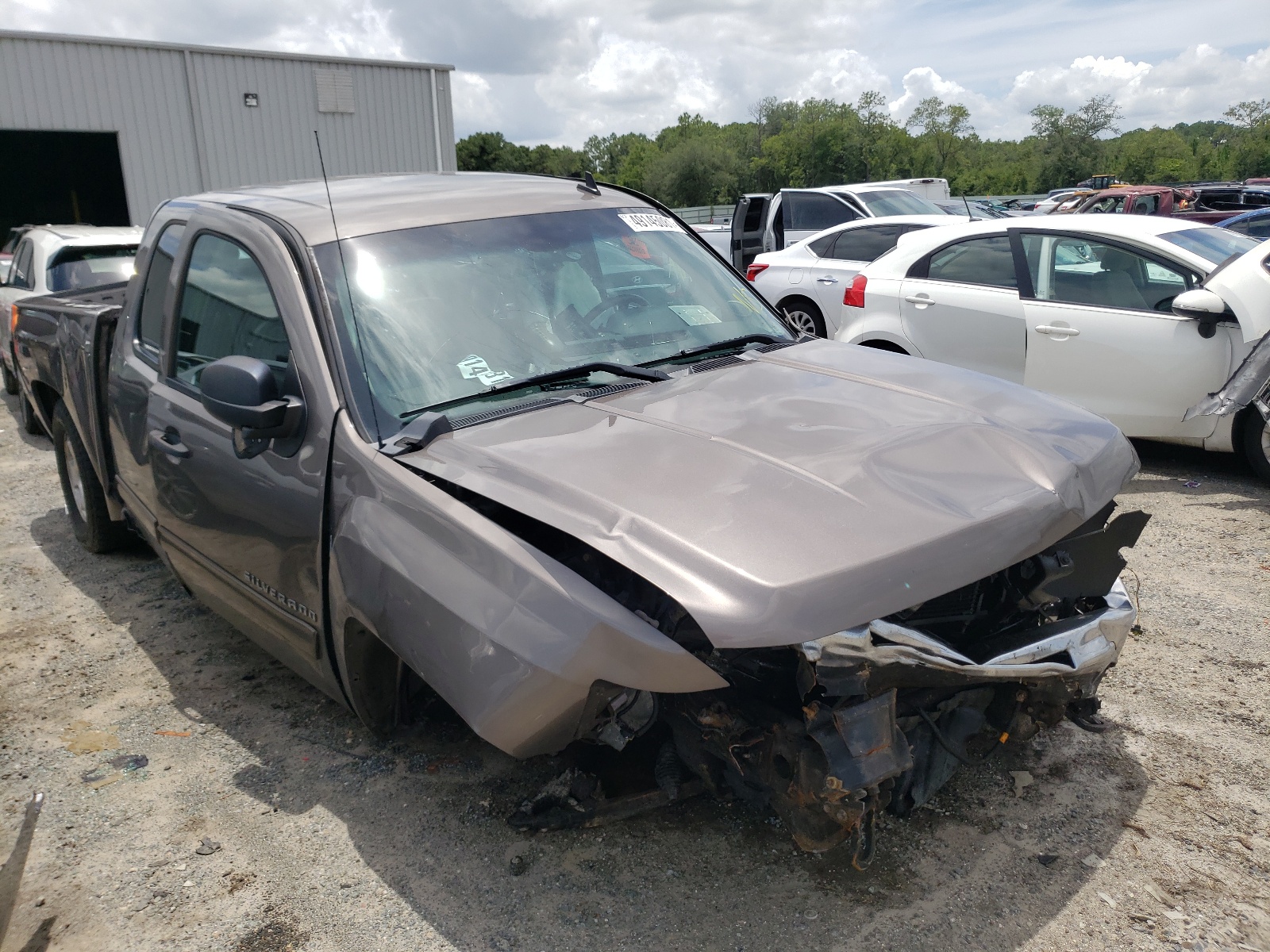 CHEVROLET SILVERADO 2013 with VIN 1GCRKSE7XDZ153294 - Photo from auction