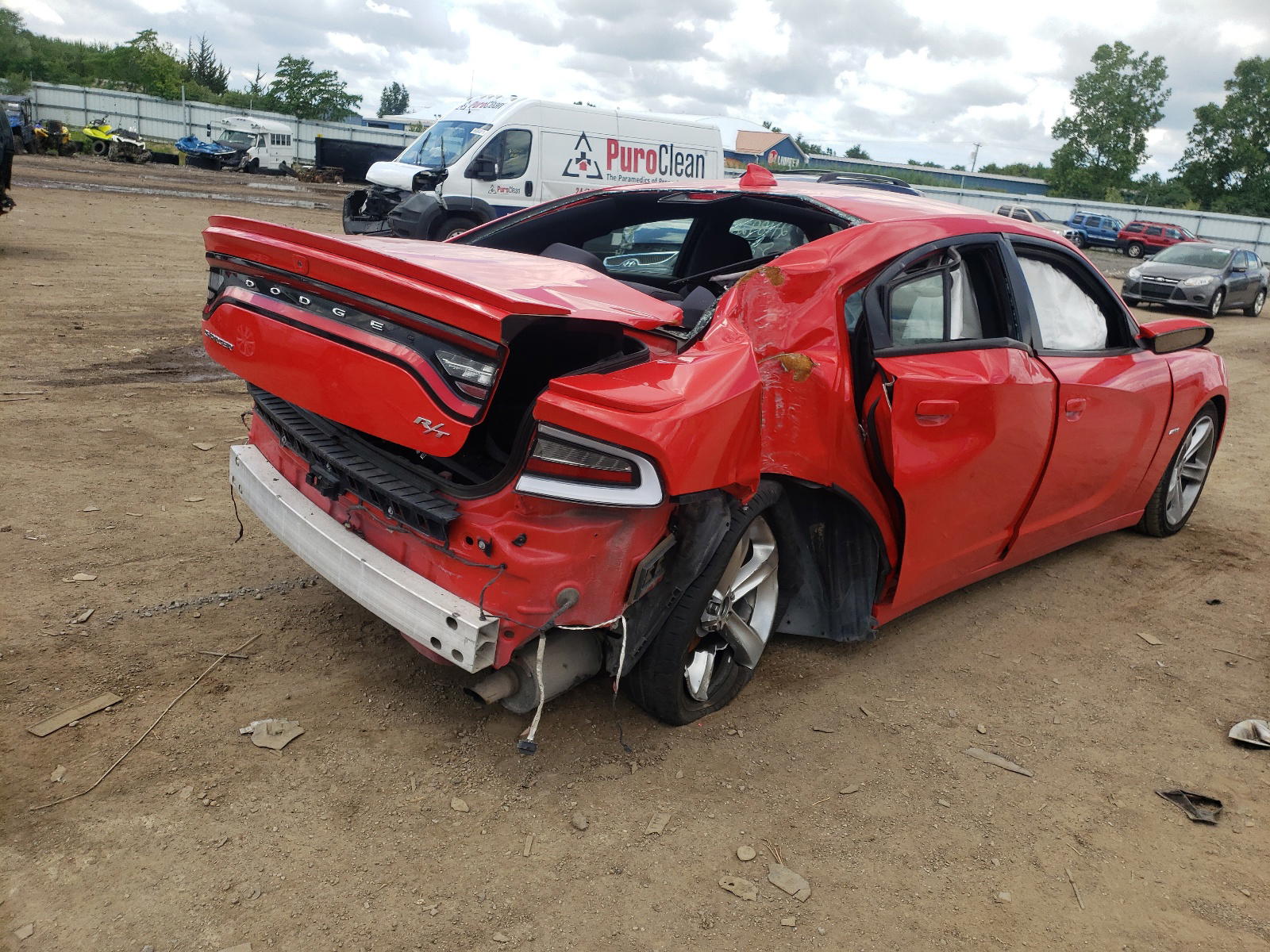 Photo 4 from auction – 2018 DODGE CHARGER R/ with VIN 2C3CDXCT2JH243004