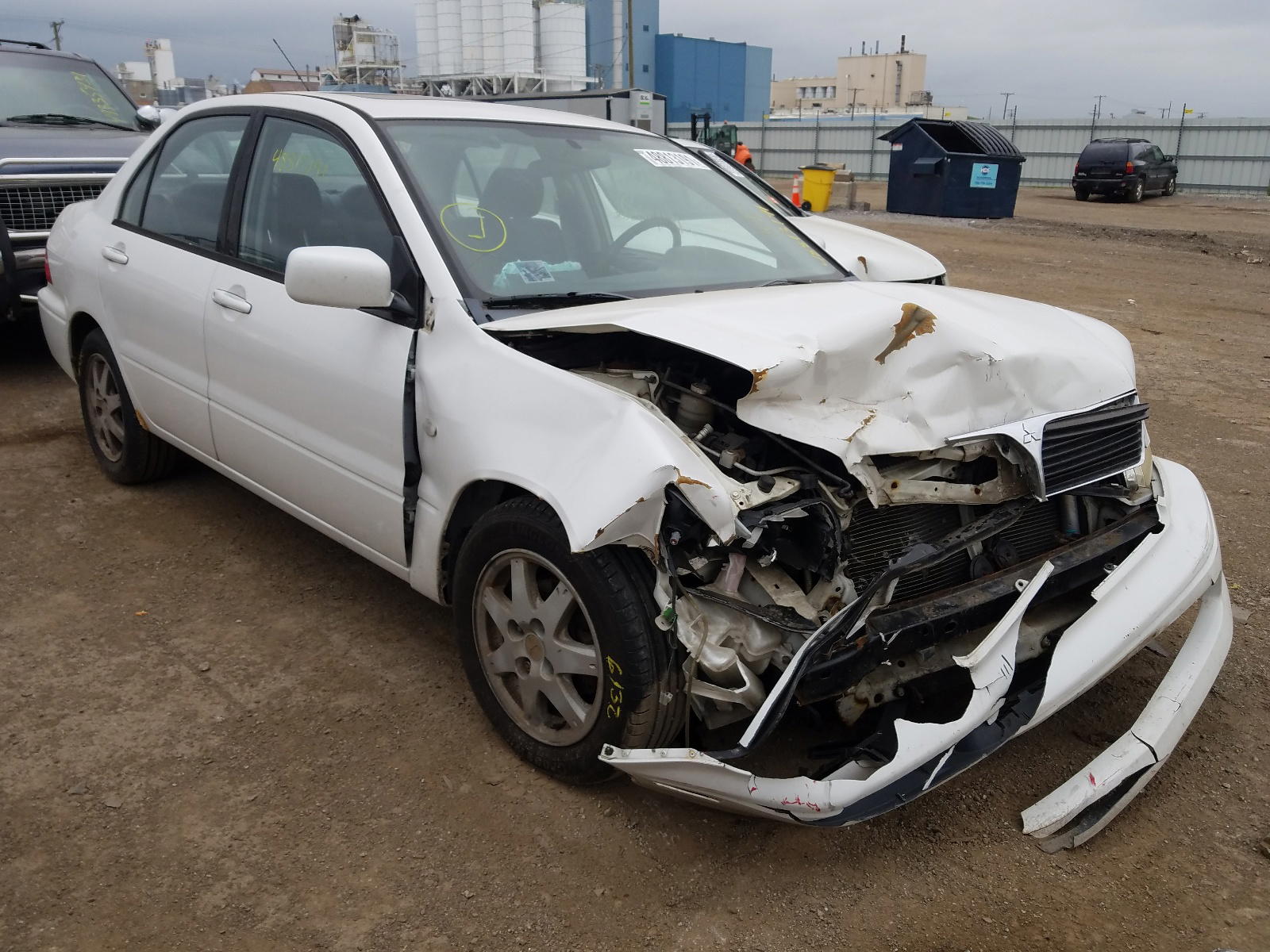 MITSUBISHI LANCER LS 2003 with VIN JA3AJ36E43U094966 - Photo from auction