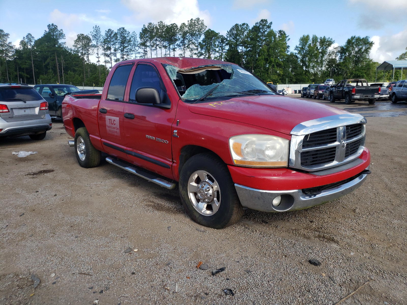 DODGE RAM 2500 S 2006 with VIN 3D7KR28C76G131364 - Photo from auction