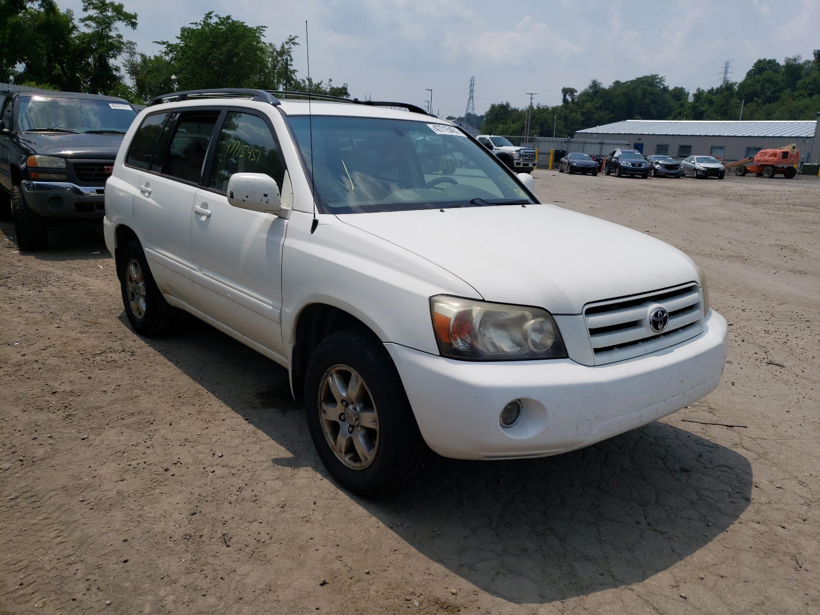 TOYOTA HIGHLANDER 2006 with VIN JTEEP21A160176063 - Photo from auction