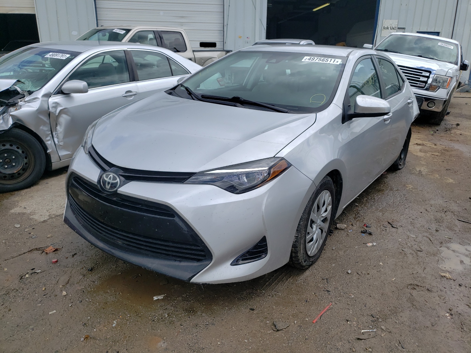 Photo 2 from auction – 2017 TOYOTA COROLLA L with VIN 2T1BURHE3HC754190