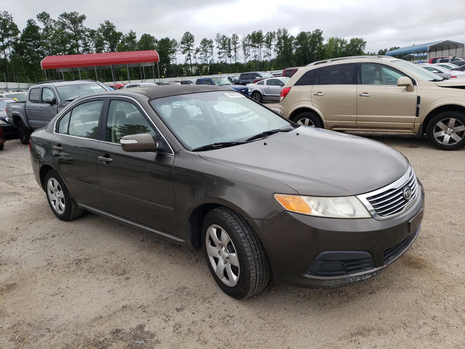 KIA OPTIMA LX 2010 with VIN KNAGG4A81A5377489 - Photo from auction