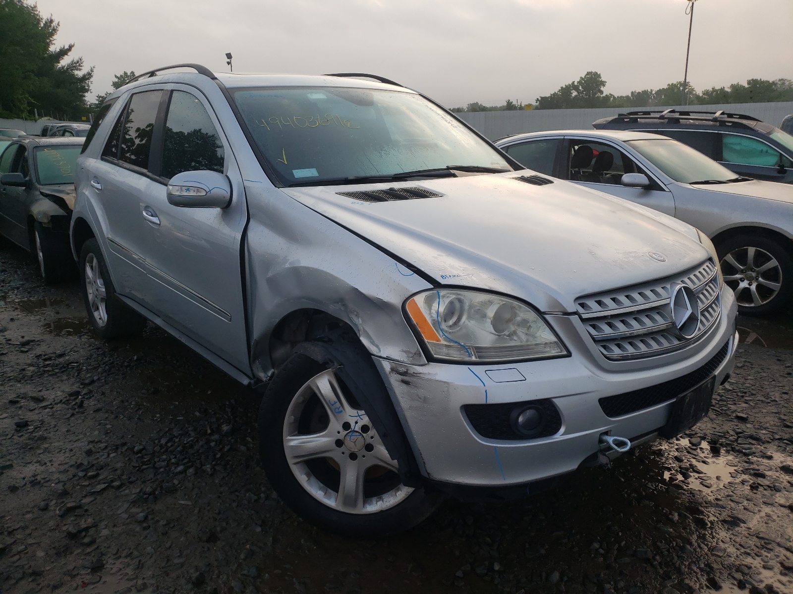 MERCEDES-BENZ ML 350 2008 with VIN 4JGBB86E98A362575 - Photo from auction
