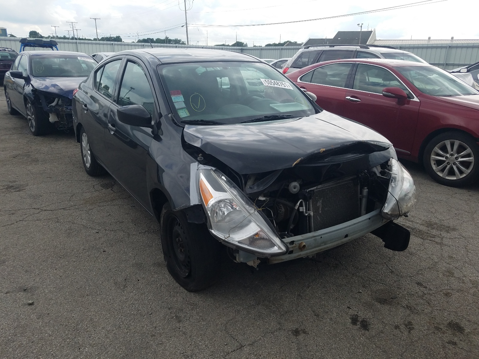 NISSAN VERSA S 2016 z numerem VIN 3N1CN7AP3GL883143 - Zdjęcie z aukcji