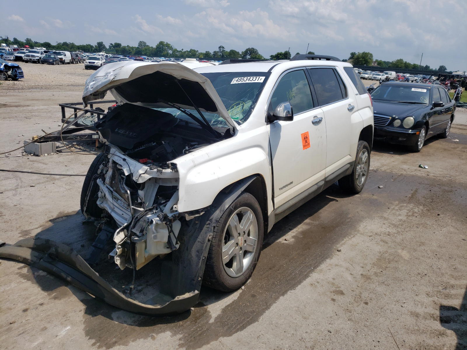 Photo 2 from auction – 2012 GMC TERRAIN SL with VIN 2GKFLSE57C6372372
