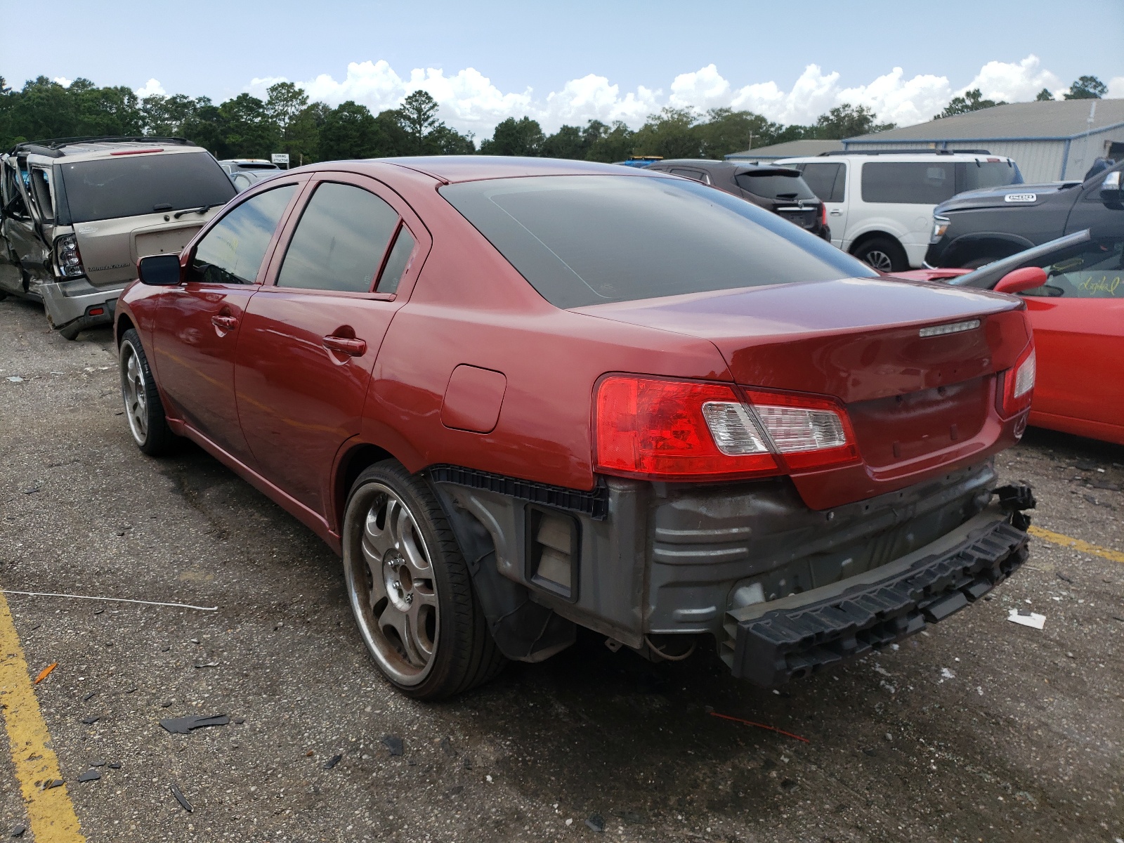 Photo 3 from auction – 2009 MITSUBISHI GALANT ES with VIN 4A3AB36F39E015391