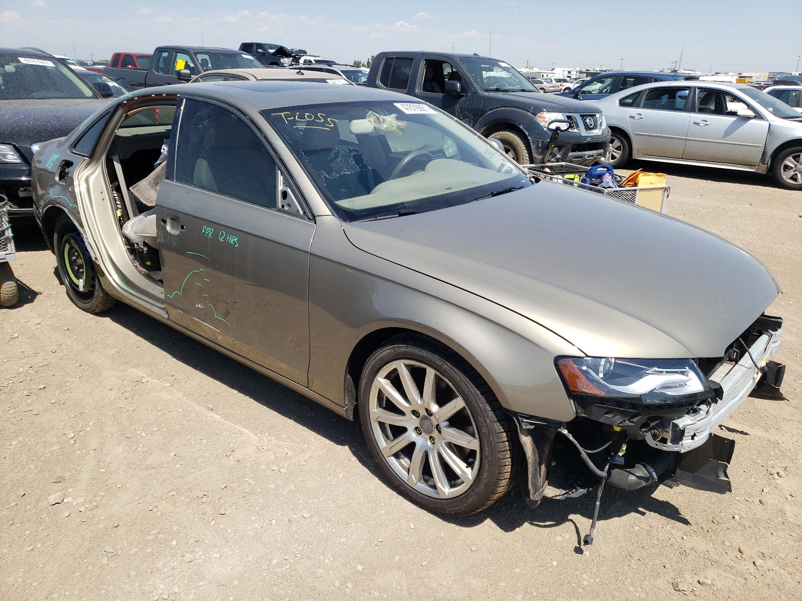 AUDI A4 PREMIUM 2009 with VIN WAUSF78K19N027596 - Photo from auction