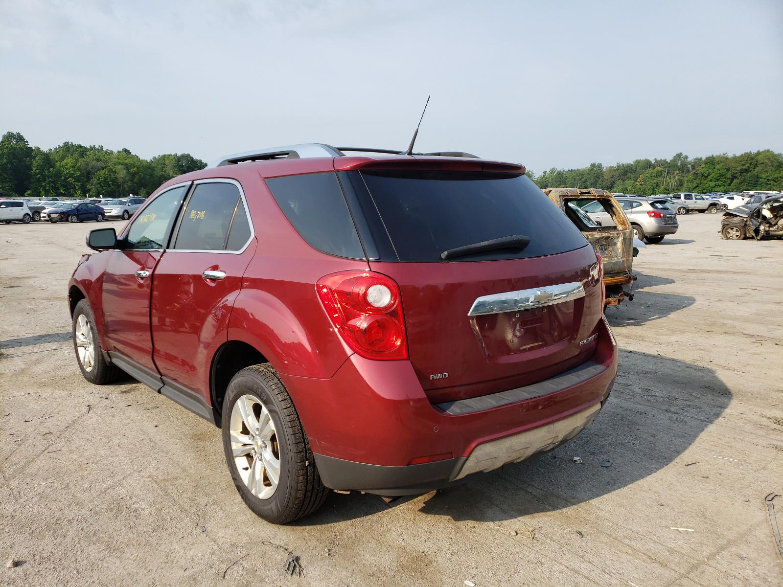 Photo 3 from auction – 2011 CHEVROLET EQUINOX LT with VIN 2CNFLNEC9B6324362