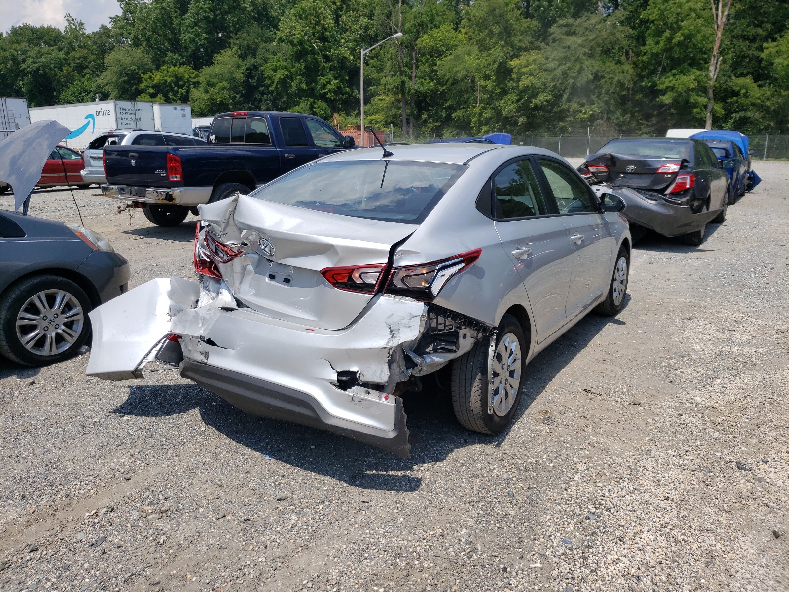 Photo 4 from auction – 2020 HYUNDAI ACCENT SE with VIN 3KPC24A60LE096614