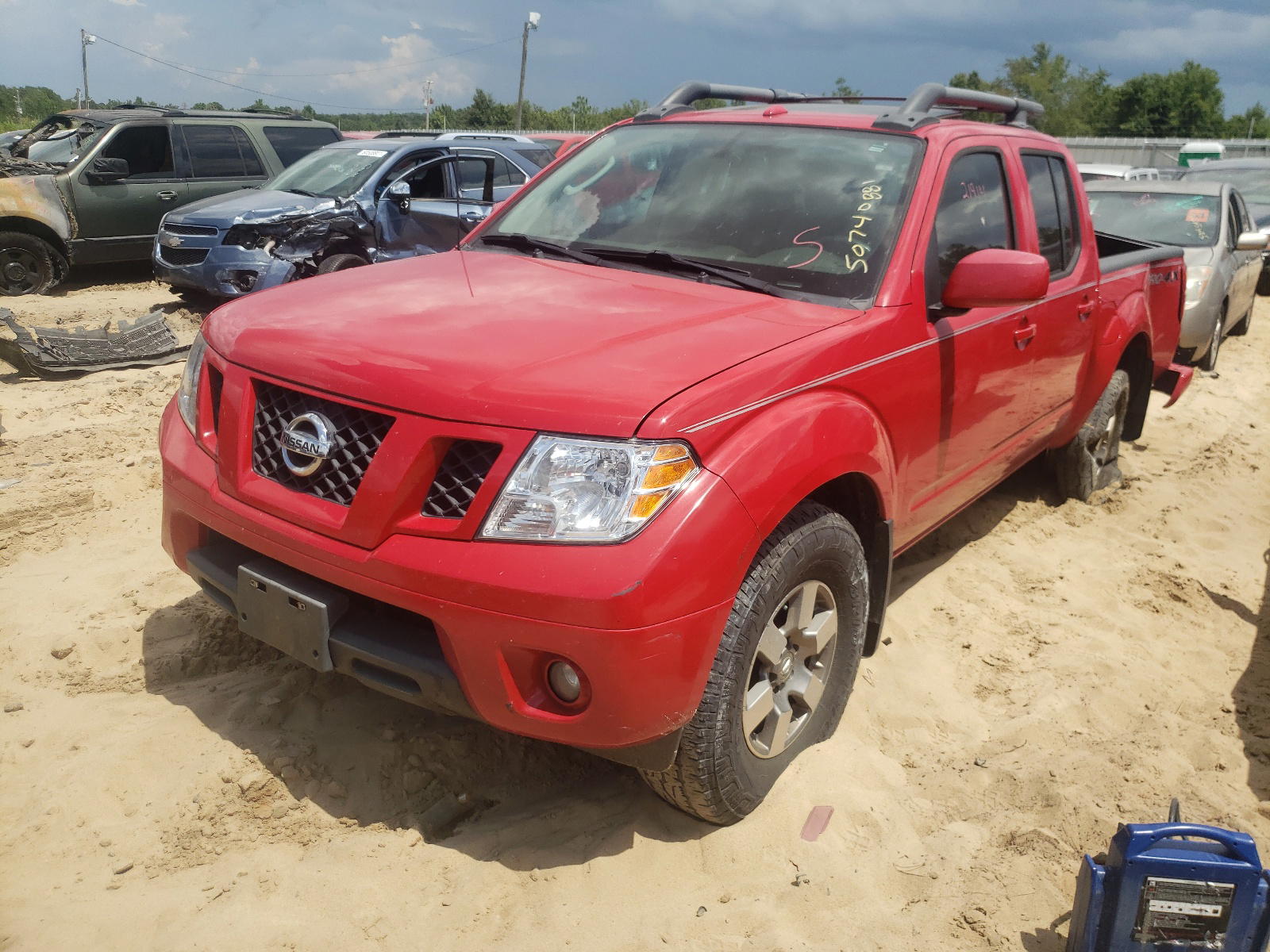 Photo 2 from auction – 2011 NISSAN FRONTIER S with VIN 1N6AD0EV0BC434592