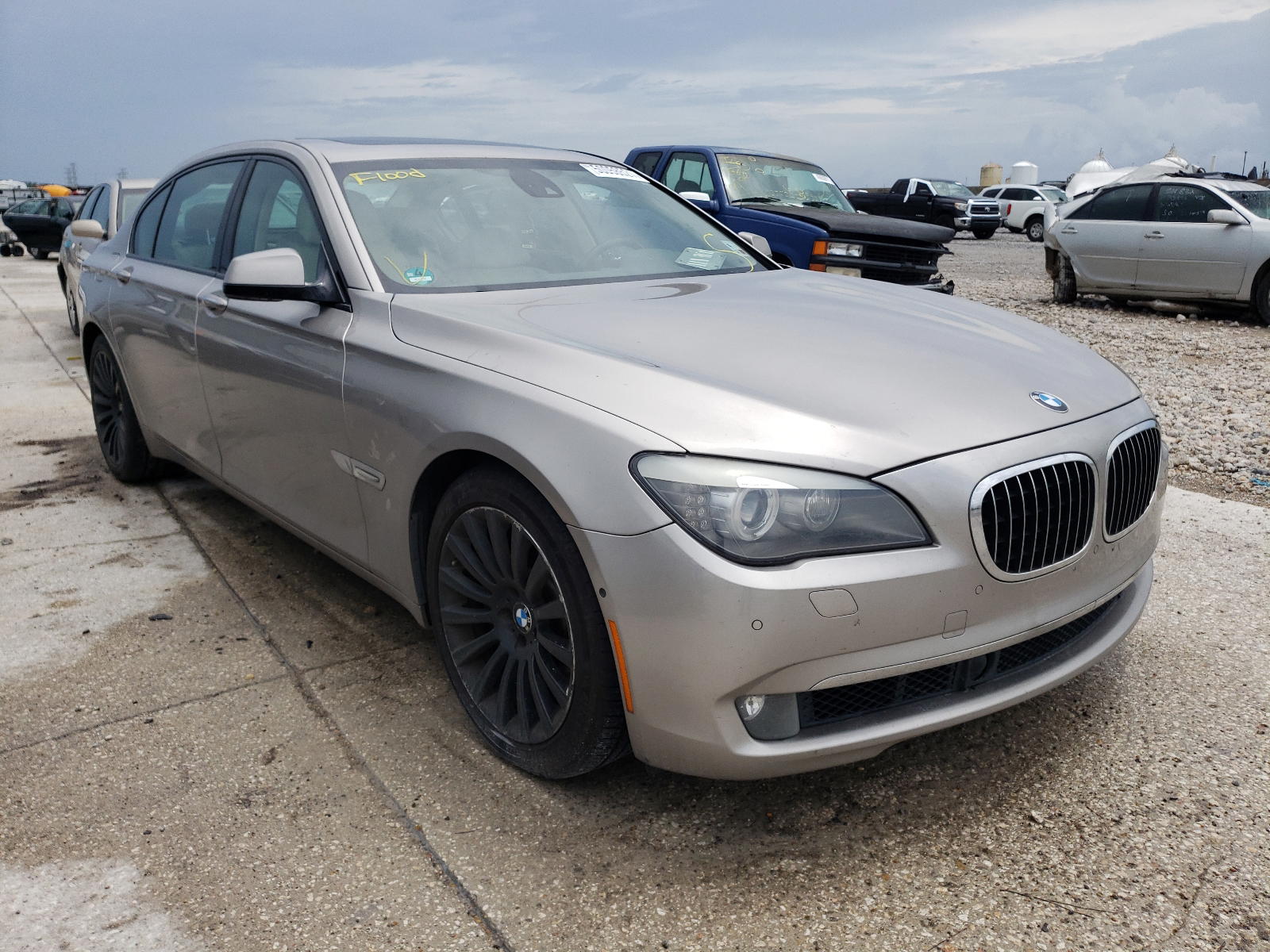 BMW 750 LI 2009 with VIN WBAKB83509CY60403 - Photo from auction