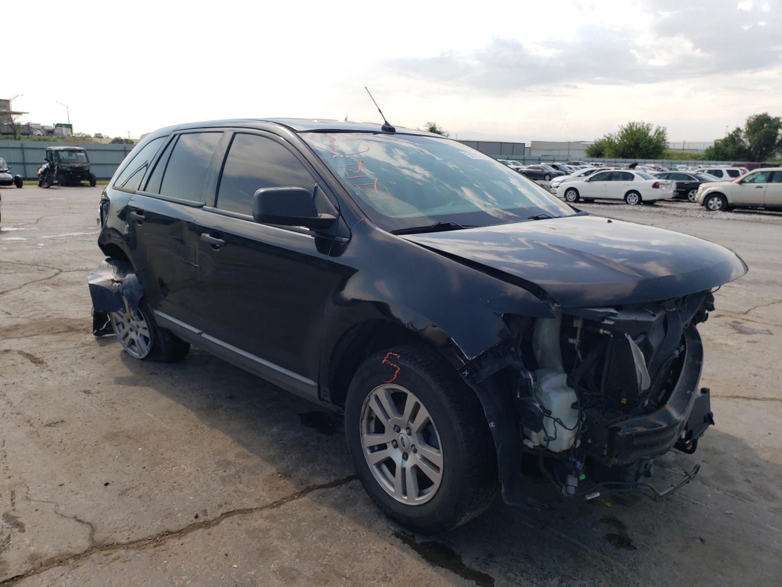 FORD EDGE SE 2009 with VIN 2FMDK36C69BA54523 - Photo from auction