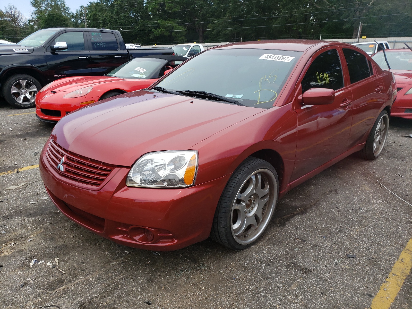 Photo 2 from auction – 2009 MITSUBISHI GALANT ES with VIN 4A3AB36F39E015391