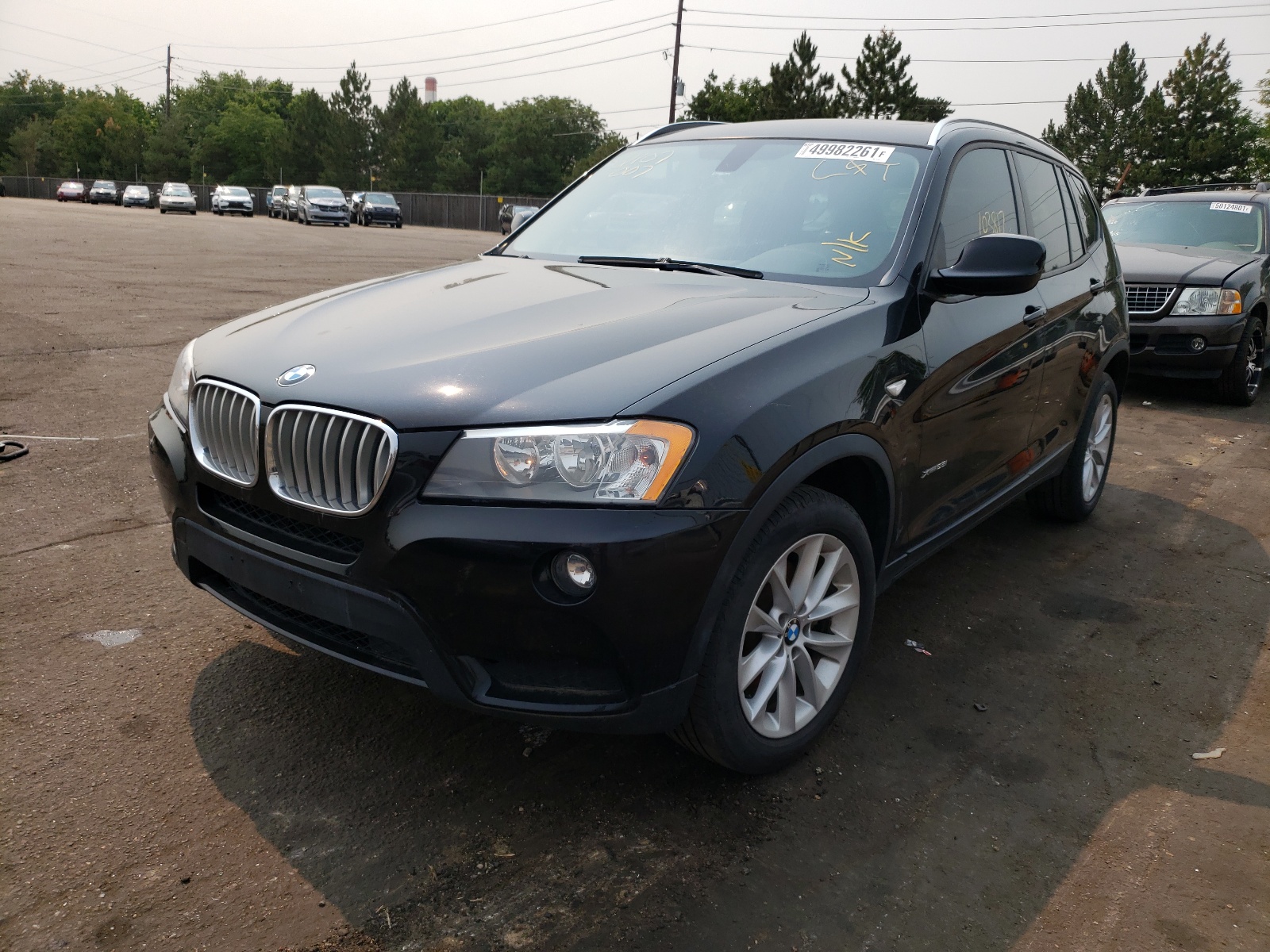 Photo 2 from auction – 2013 BMW X3 XDRIVE2 with VIN 5UXWX9C59D0A21485