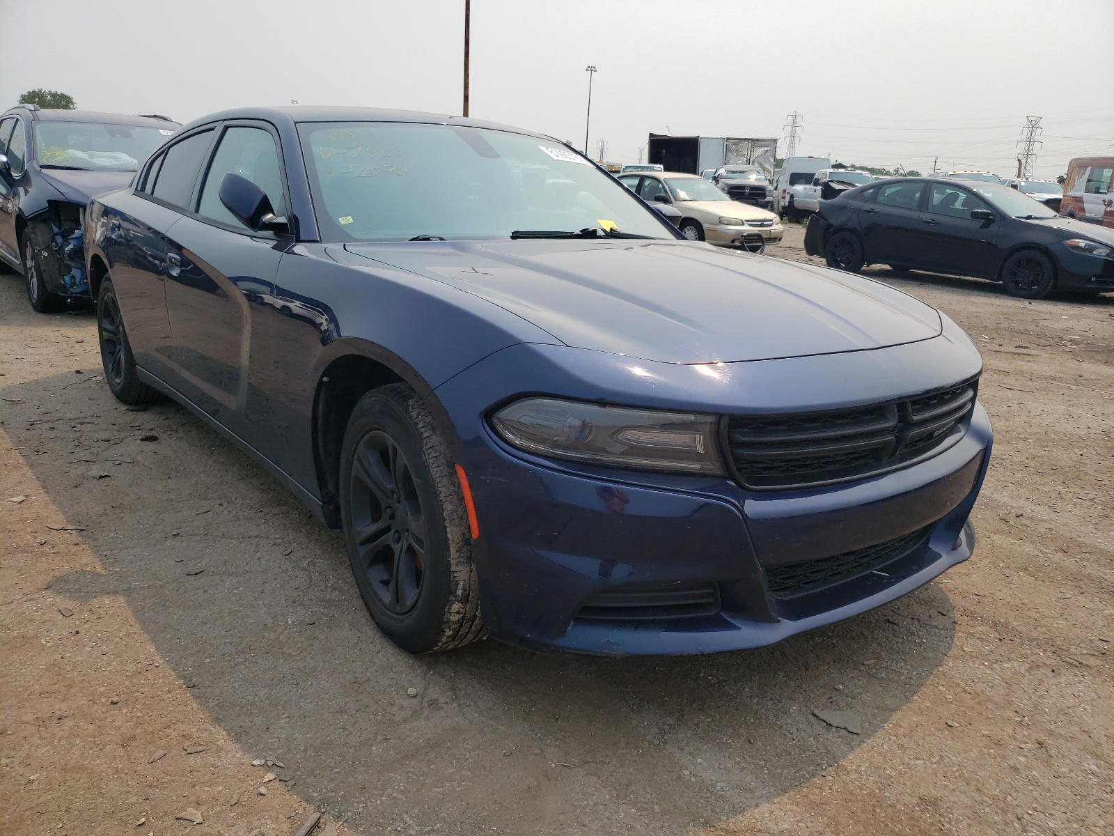 DODGE CHARGER SE 2015 with VIN 2C3CDXBG8FH777409 - Photo from auction