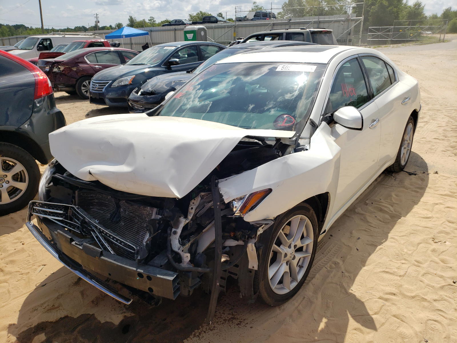 Photo 2 from auction – 2011 NISSAN MAXIMA S with VIN 1N4AA5AP3BC824964