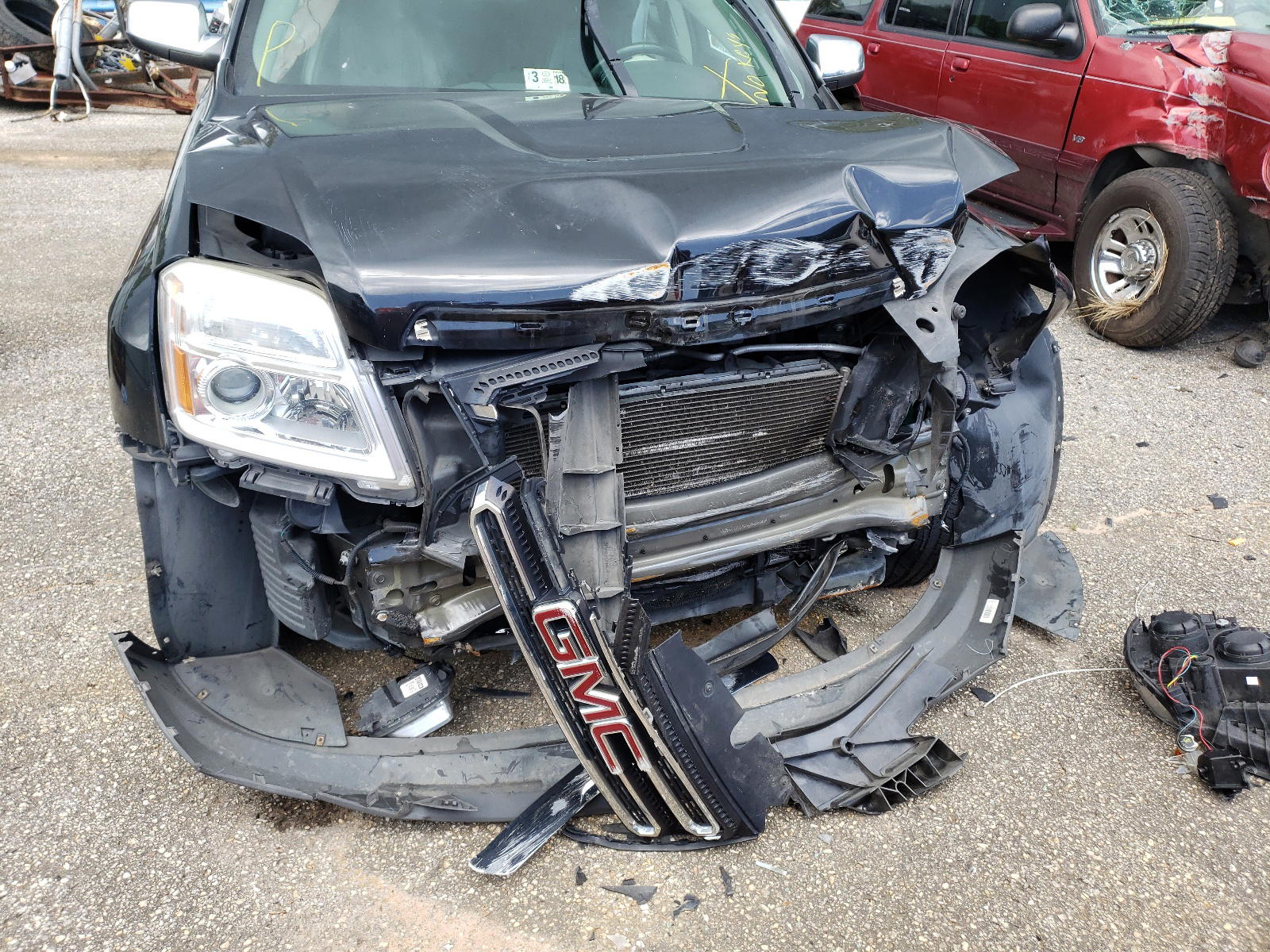 Photo 9 from auction – 2016 GMC TERRAIN SL with VIN 2GKFLPE32G6170105
