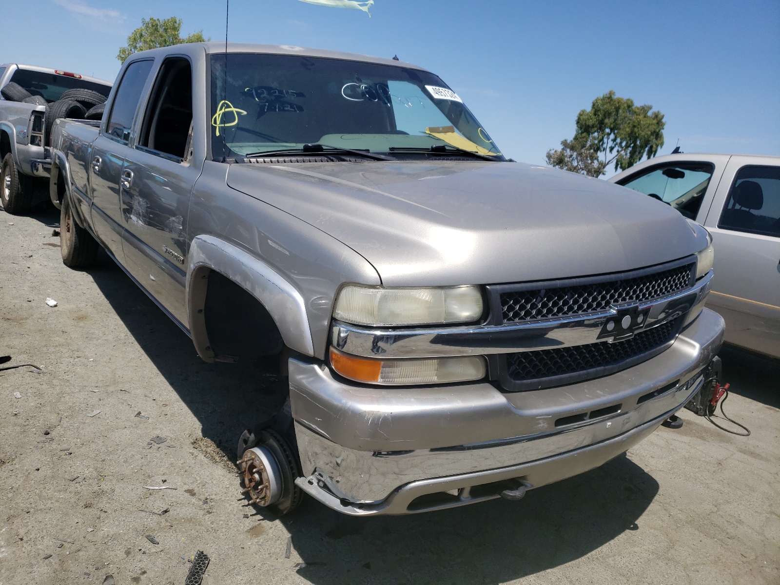 CHEVROLET SILVERADO 2001 with VIN 1GCHK23U21F118119 - Photo from auction