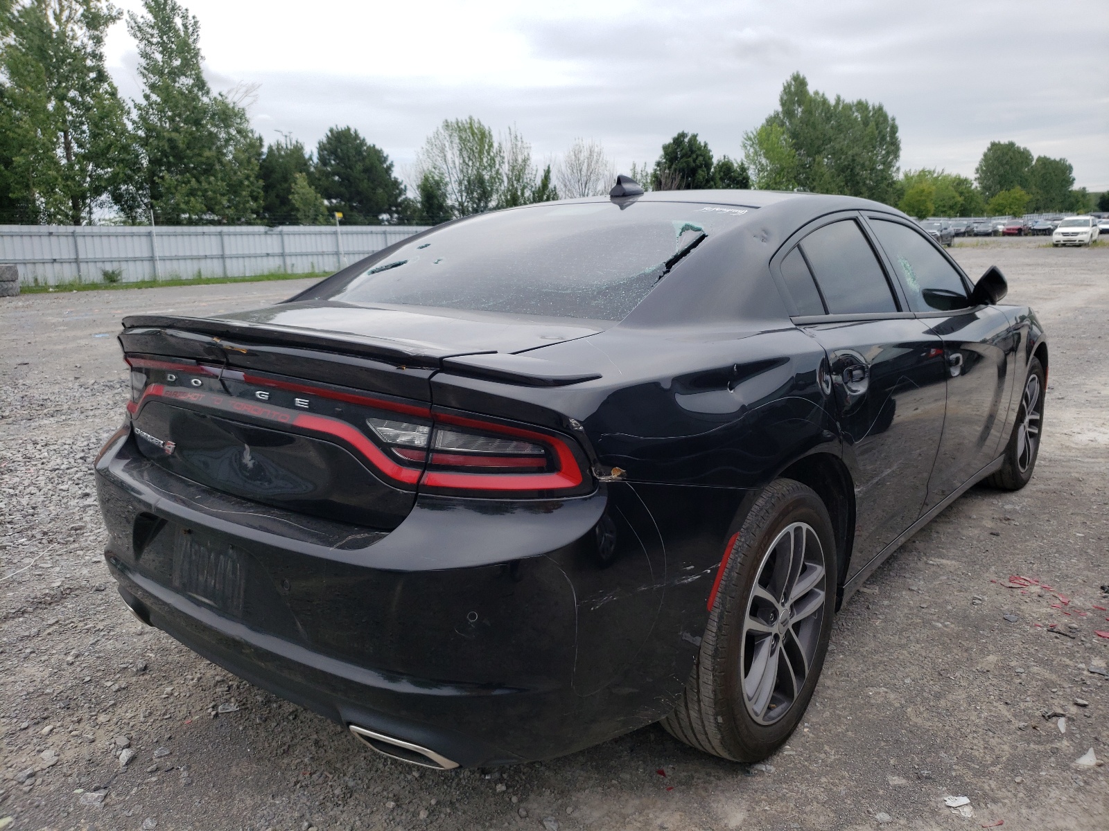 Photo 4 from auction – 2019 DODGE CHARGER SX with VIN 2C3CDXJGXKH619584