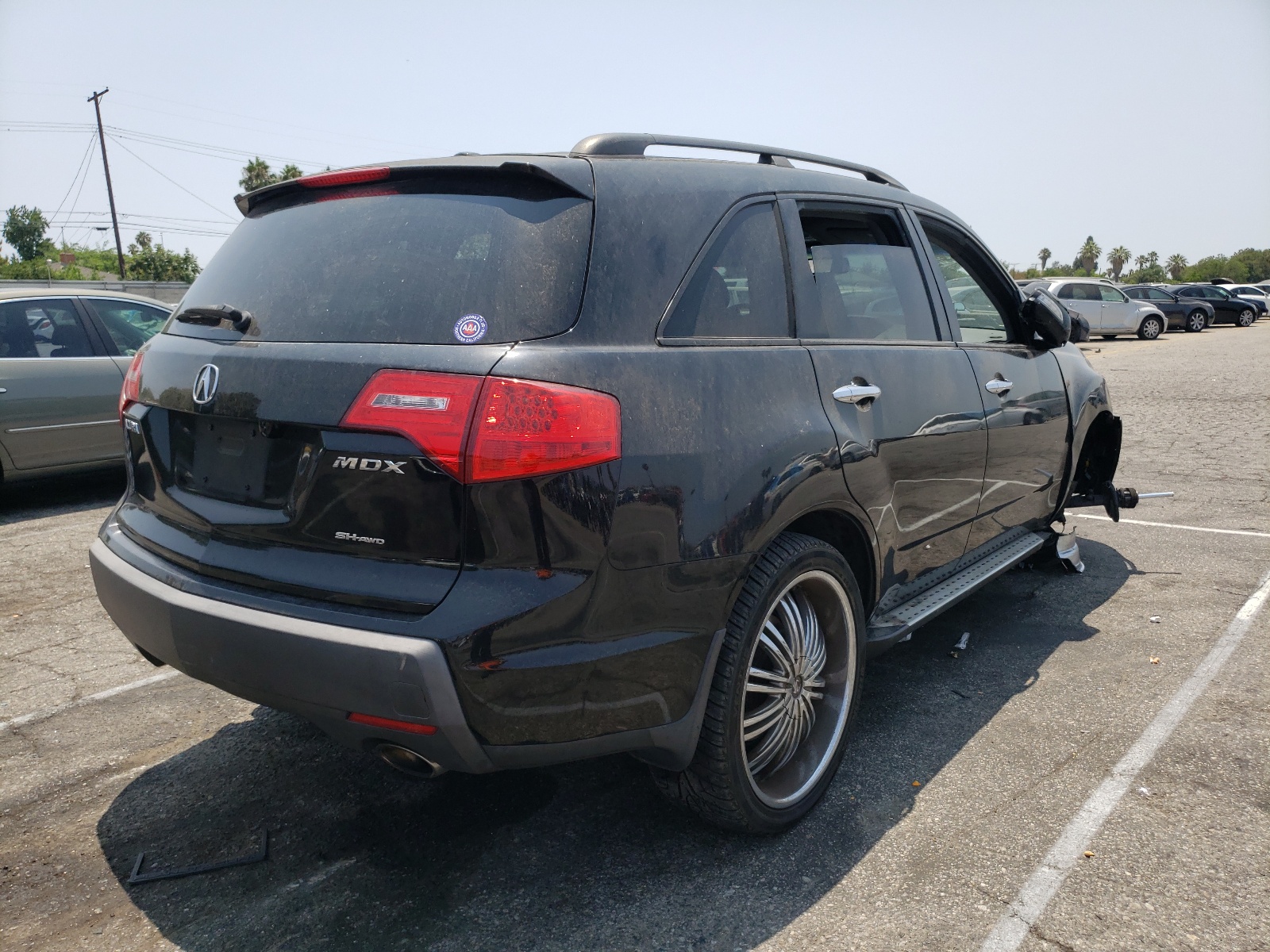 Photo 4 from auction – 2008 ACURA MDX TECHNO with VIN 2HNYD28628H552838