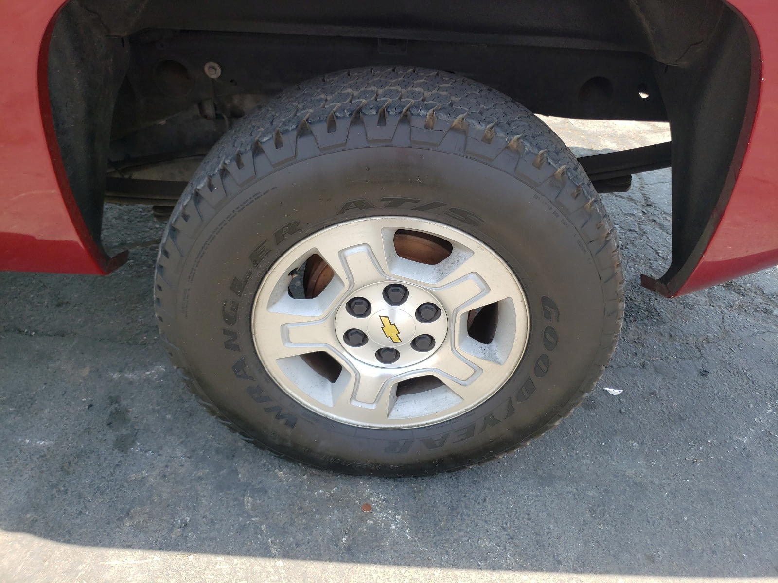 Photo 9 from auction – 2007 CHEVROLET SILVERADO with VIN 2GCEC13J471717717